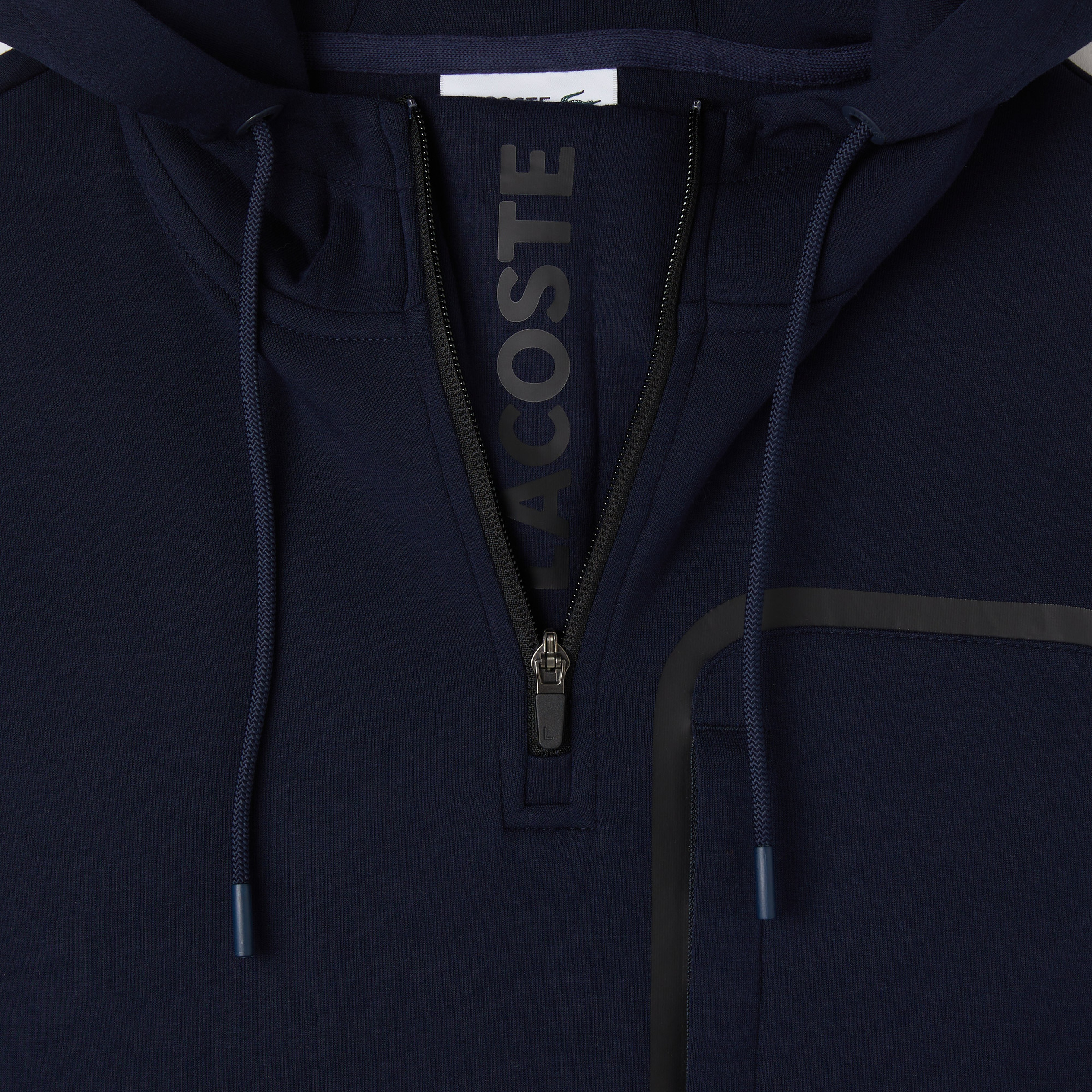 Erkek Relaxed Fit Kapüşonlu Lacivert Sweatshirt