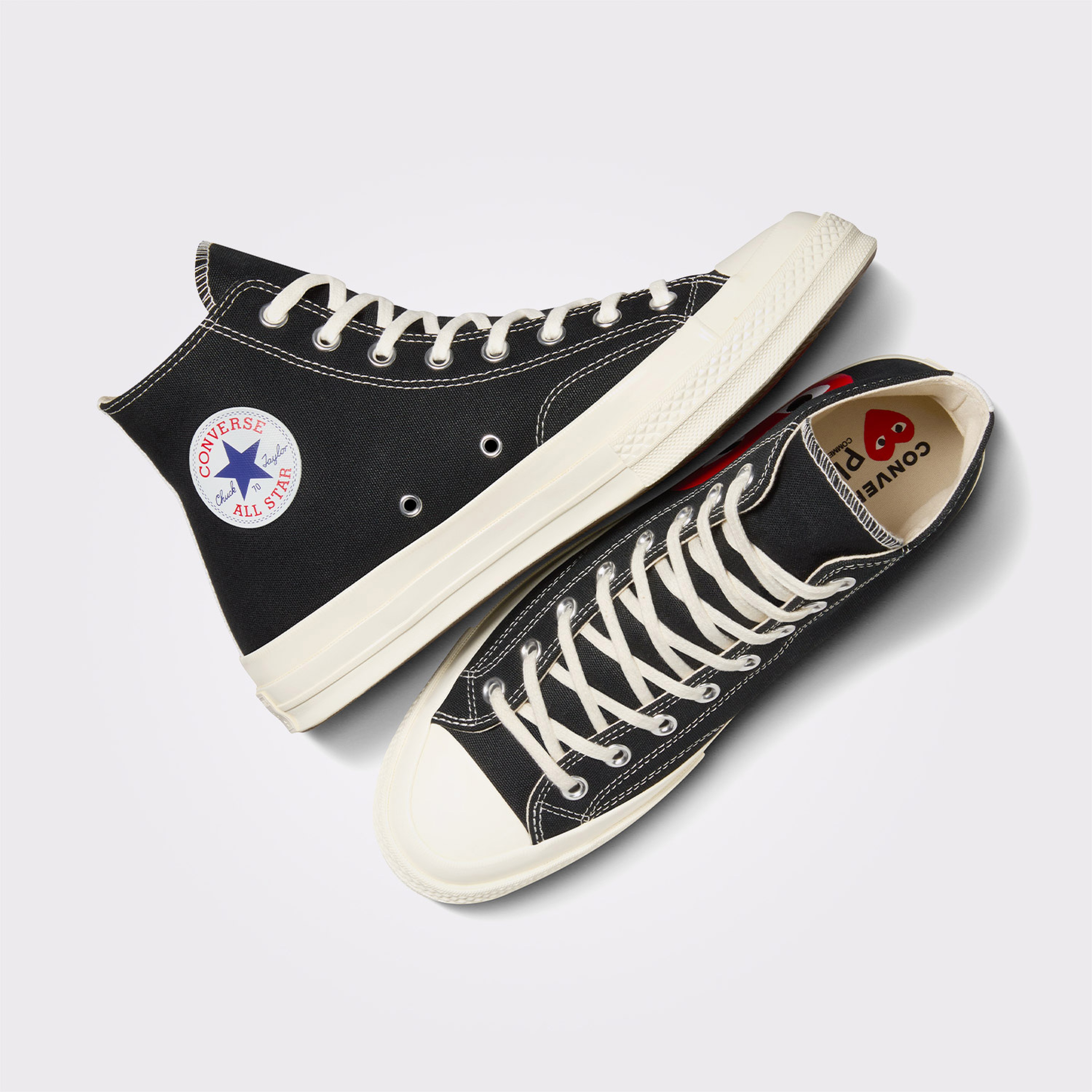 Converse X Comme Des Garçons Play Chuck 70 Unisex Mavi Bilekli Sneaker