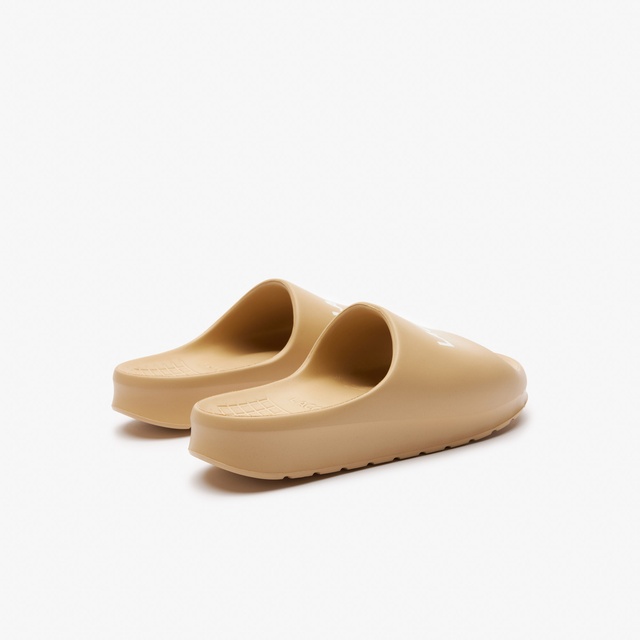 Lacoste Bej Lacoste Serve 2.0 Kadın Terlik