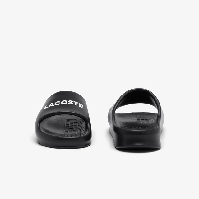 Lacoste Siyah Lacoste Serve Slide 2.0 Kadın Terlik