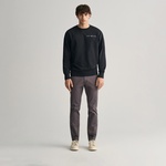 GANT Erkek Gri Slim Fit Chino Pantolon