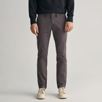 GANT Erkek Gri Slim Fit Chino Pantolon