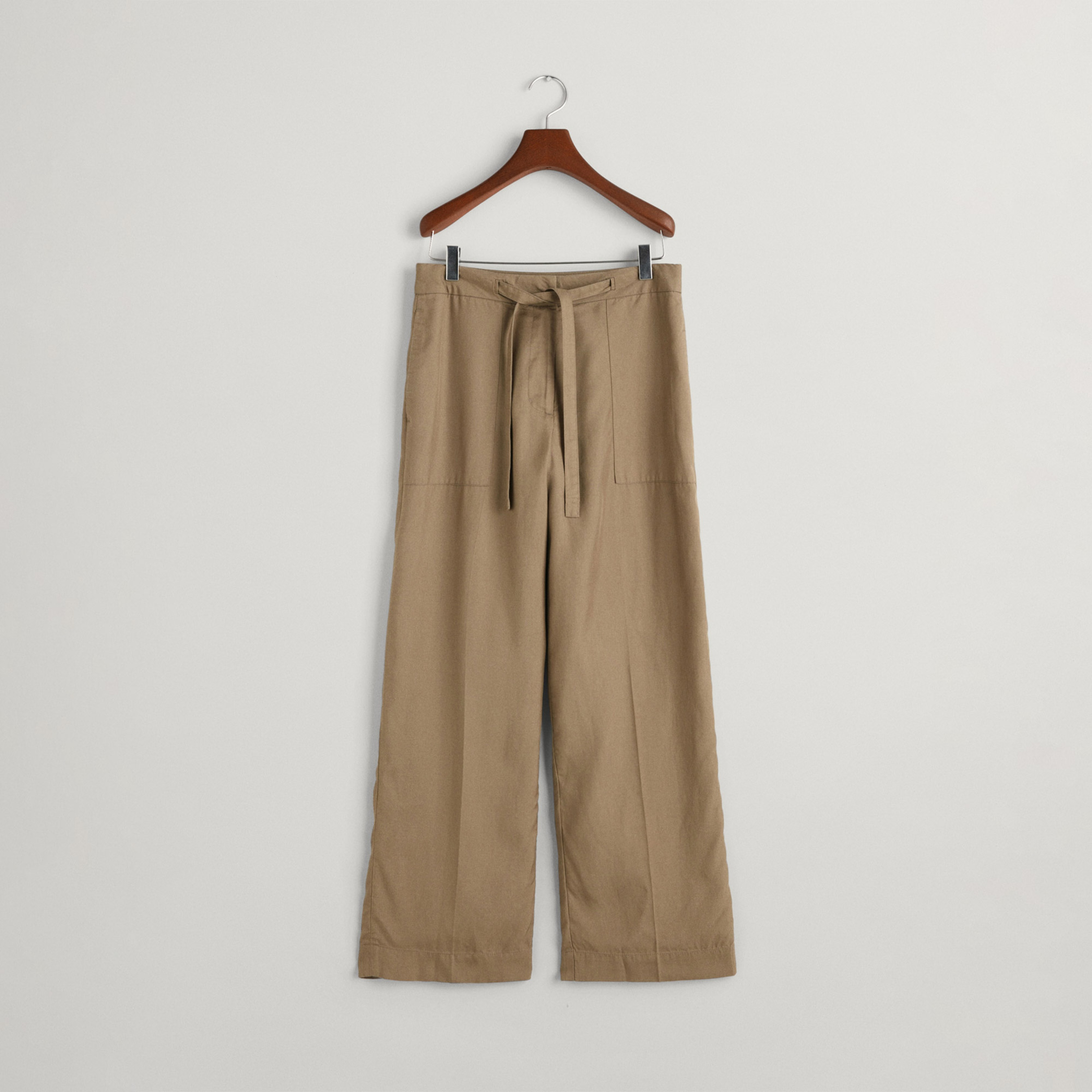 GANT Kadın Yeşil Regular Fit Pantolon