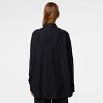 Kadın Loose Fit Siyah Gömlek