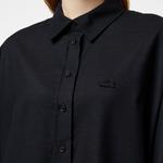 Kadın Loose Fit Siyah Gömlek