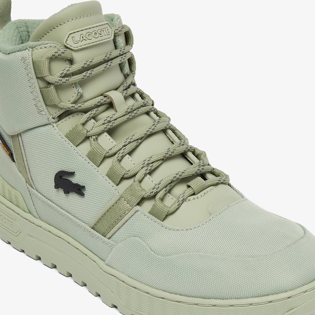 Lacoste Lacoste T-Clip Winter Mid Erkek Açık Yeşil Bot | Occasion Yeşil - 7. görsel