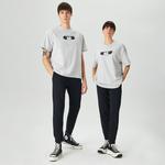 Leo Panda Unisex Gri T-Shirt