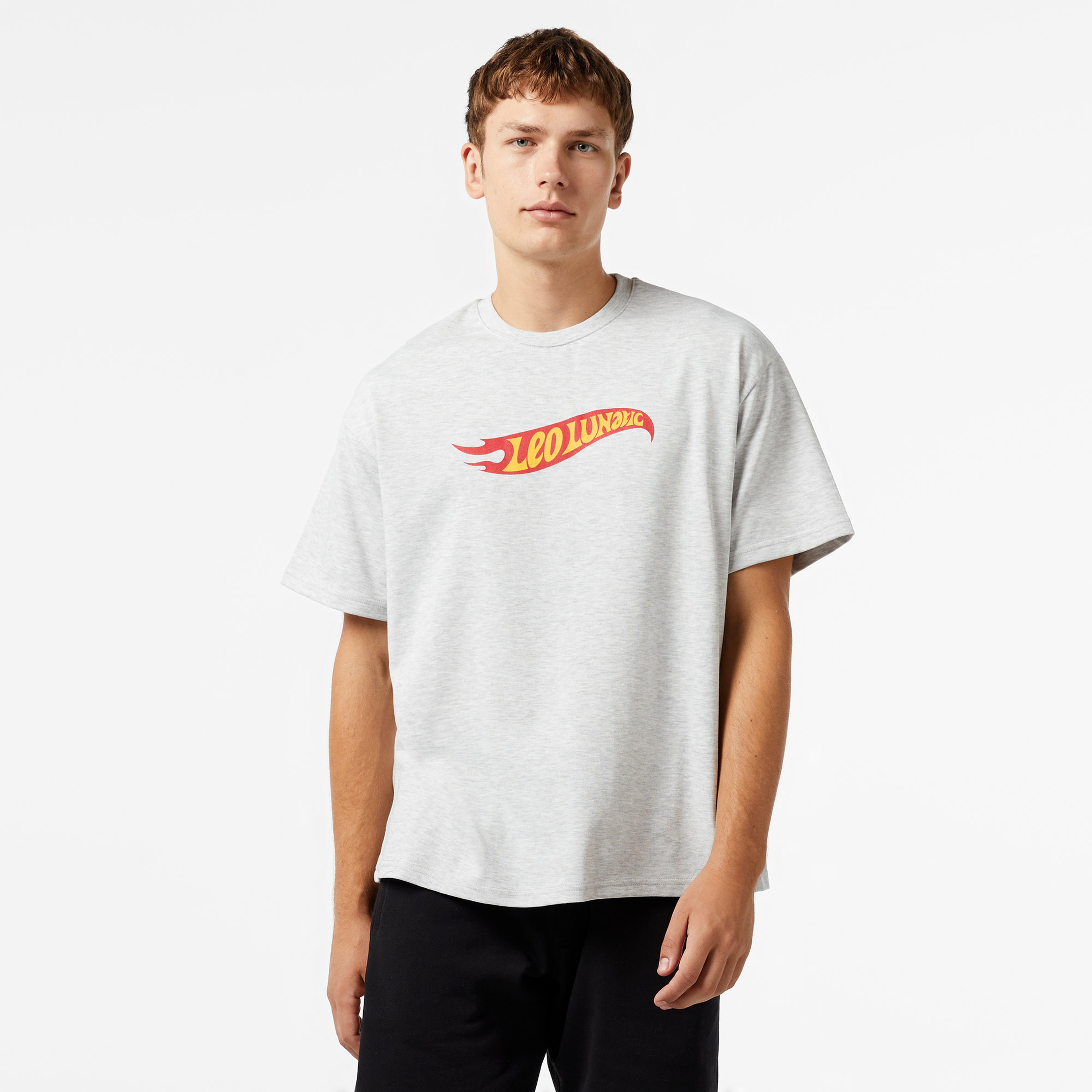 Leo Service Unisex Gri T-Shirt