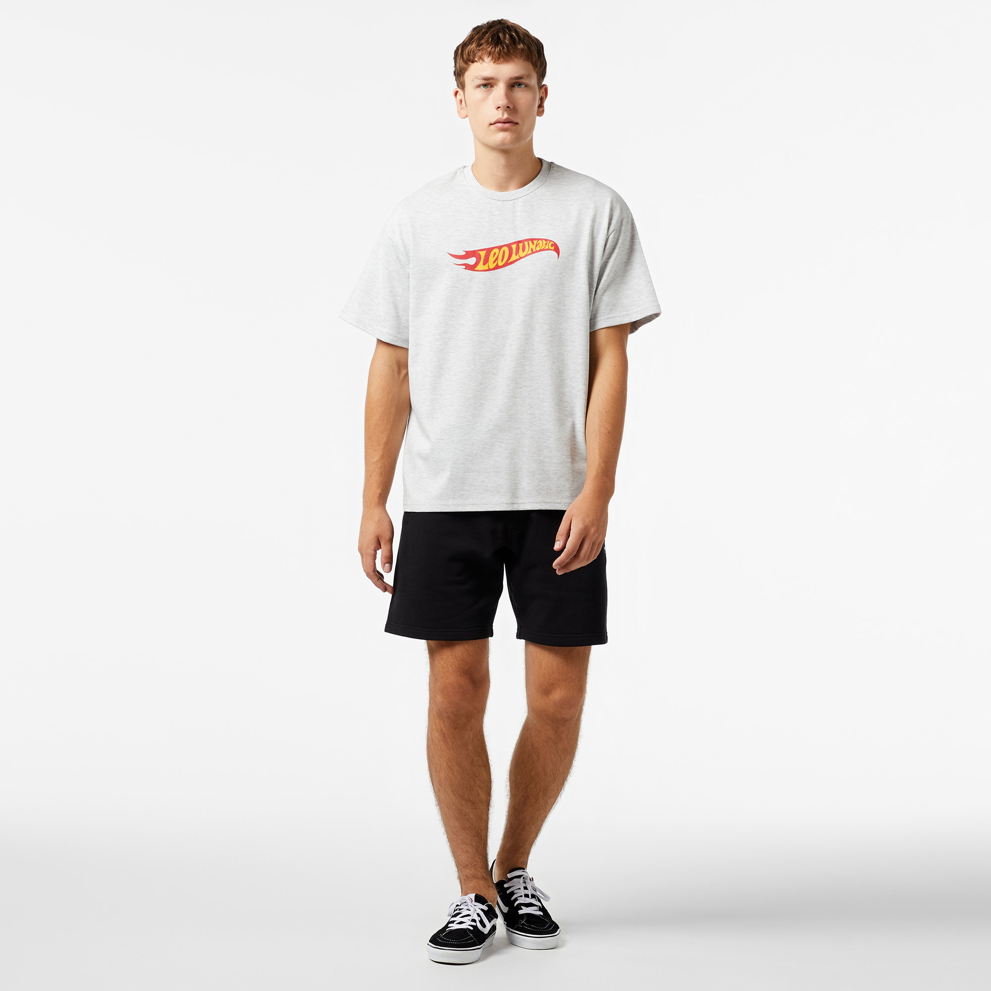 Leo Service Unisex Gri T-Shirt