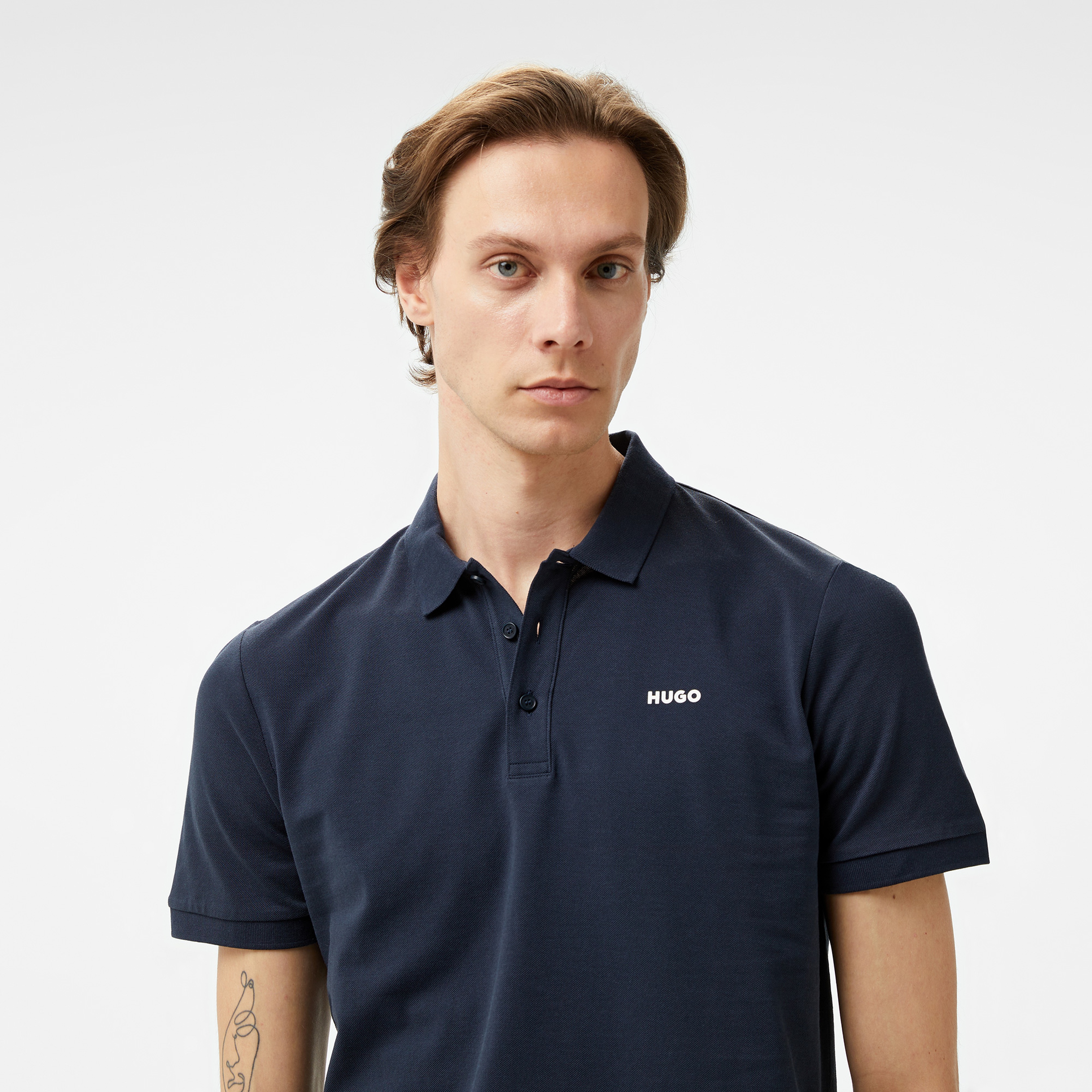 Hugo Erkek Lacivert Polo