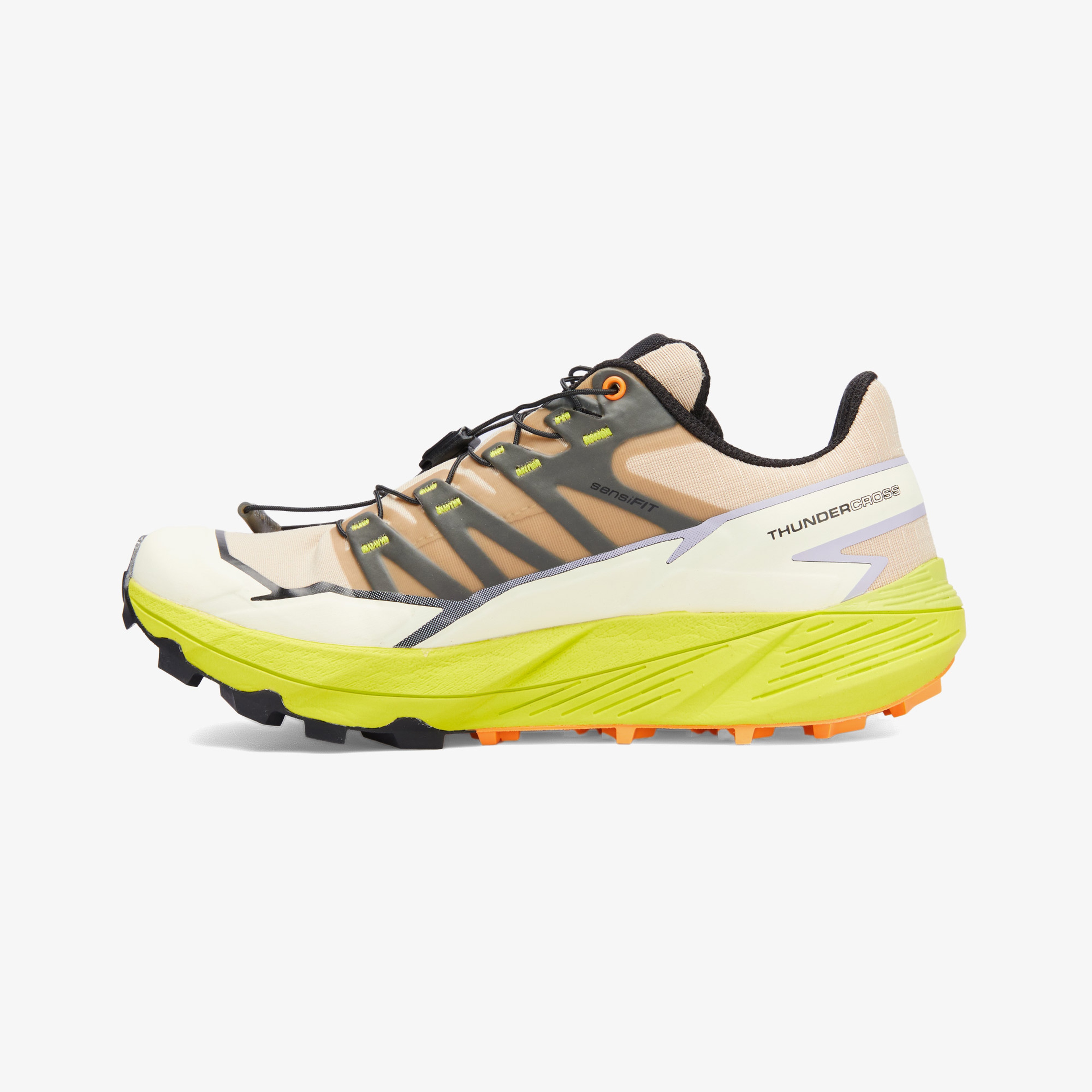 Salomon Thundercross Kadın Krem Koşu Ayakkabısı