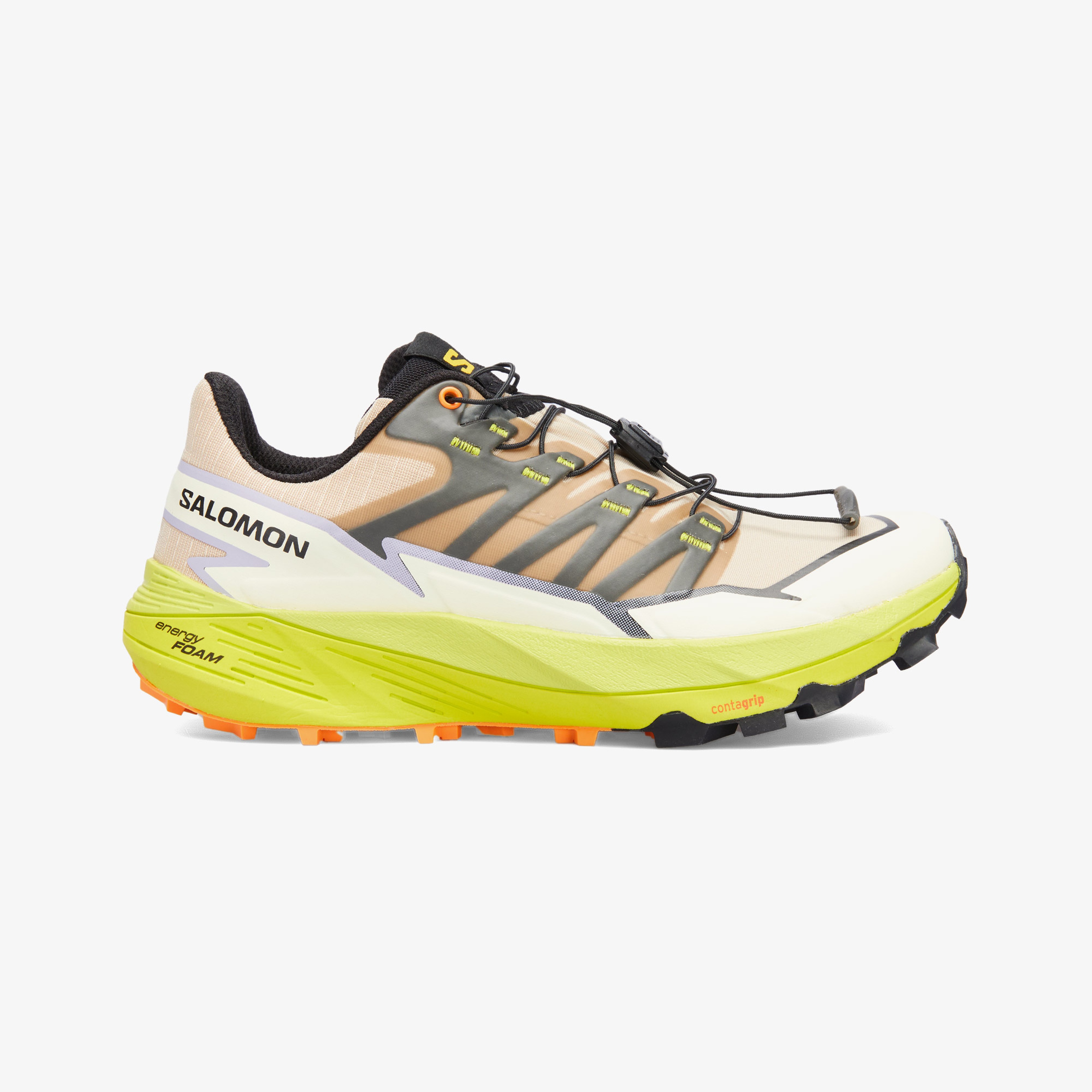 Salomon Thundercross Kadın Krem Koşu Ayakkabısı