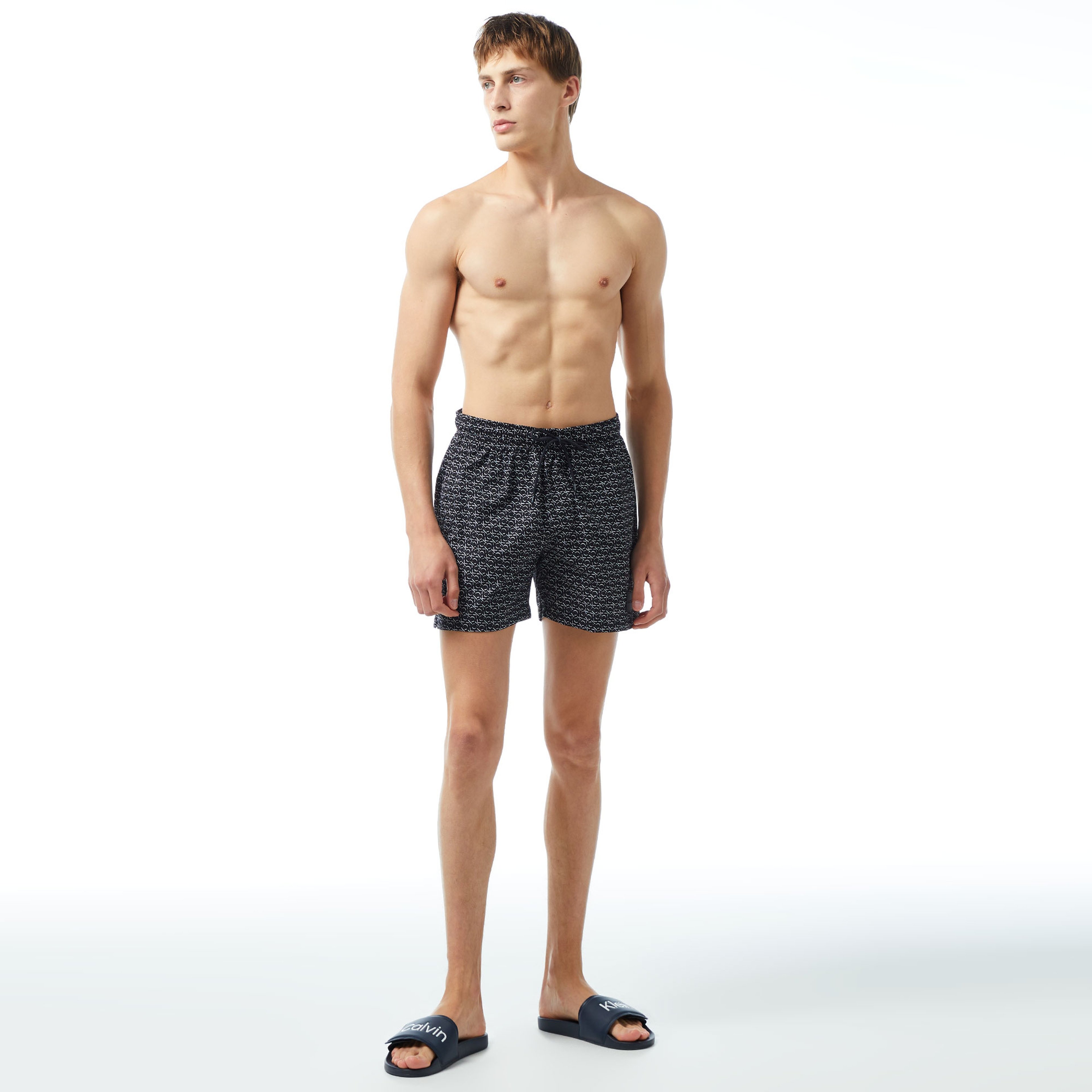 Calvin Klein Erkek Siyah Mayo Şort