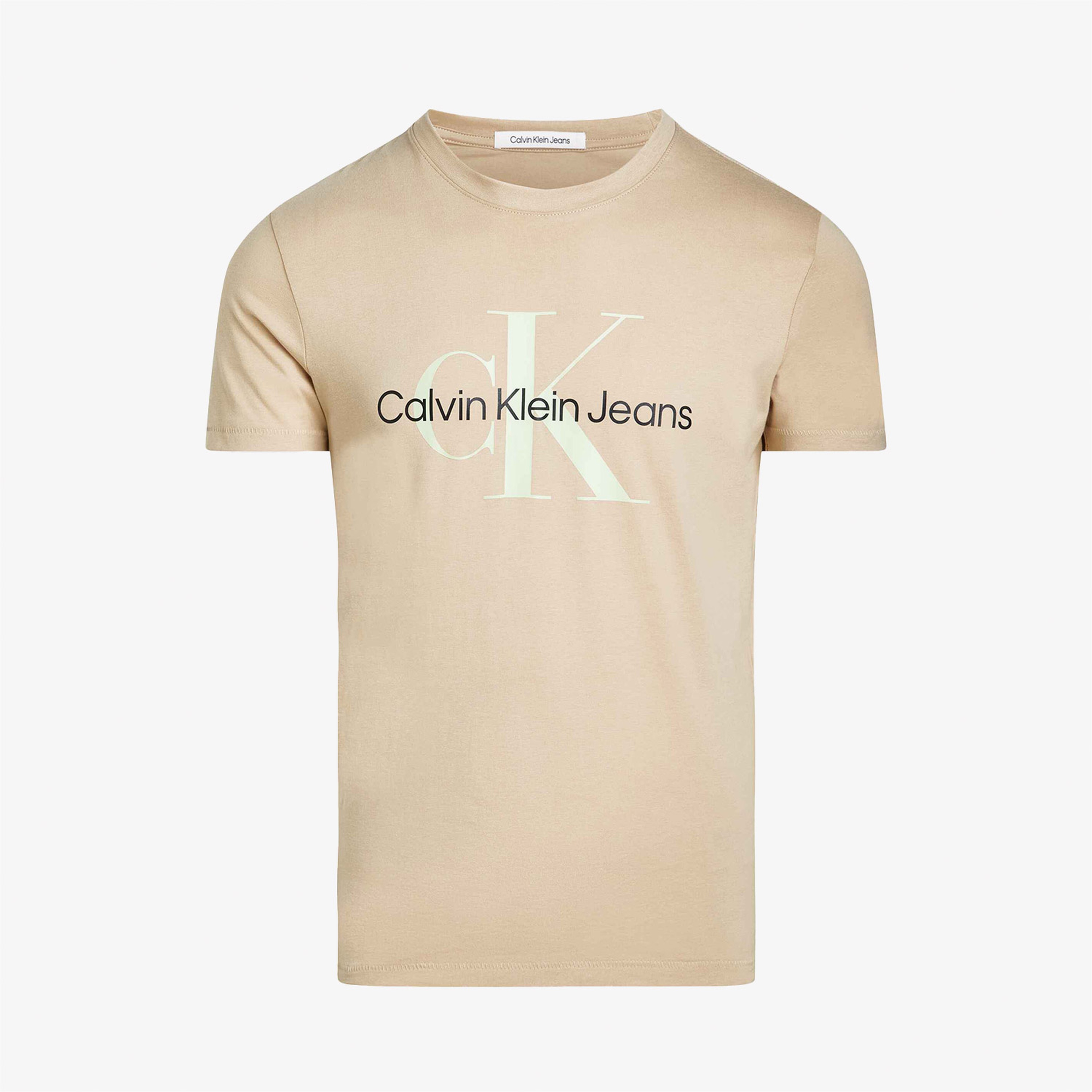 Calvin Klein Erkek Bej Tshirt