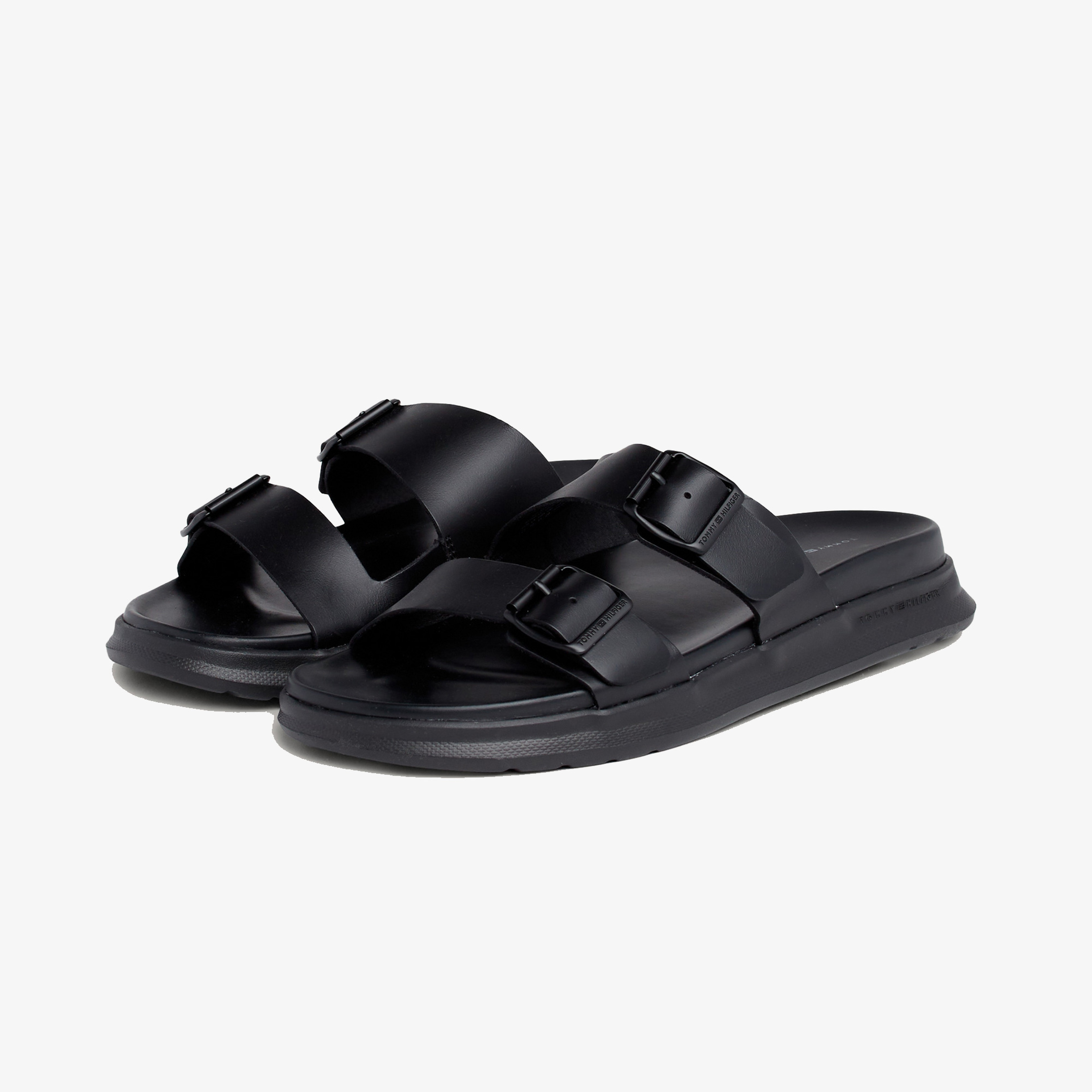 Tommy Hilfiger Erkek Siyah Terlik