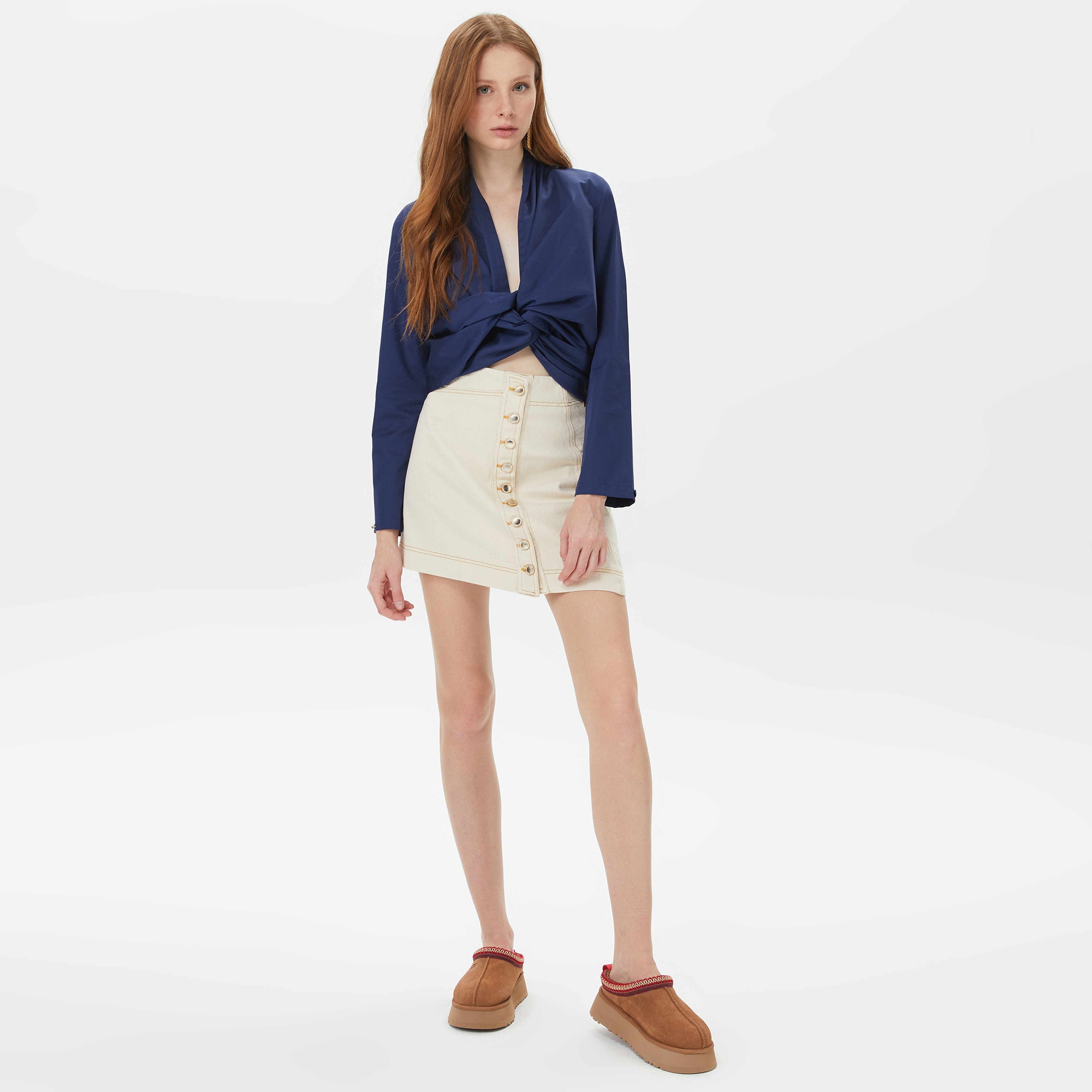 Sorbe Kadın Lacivert Bluz