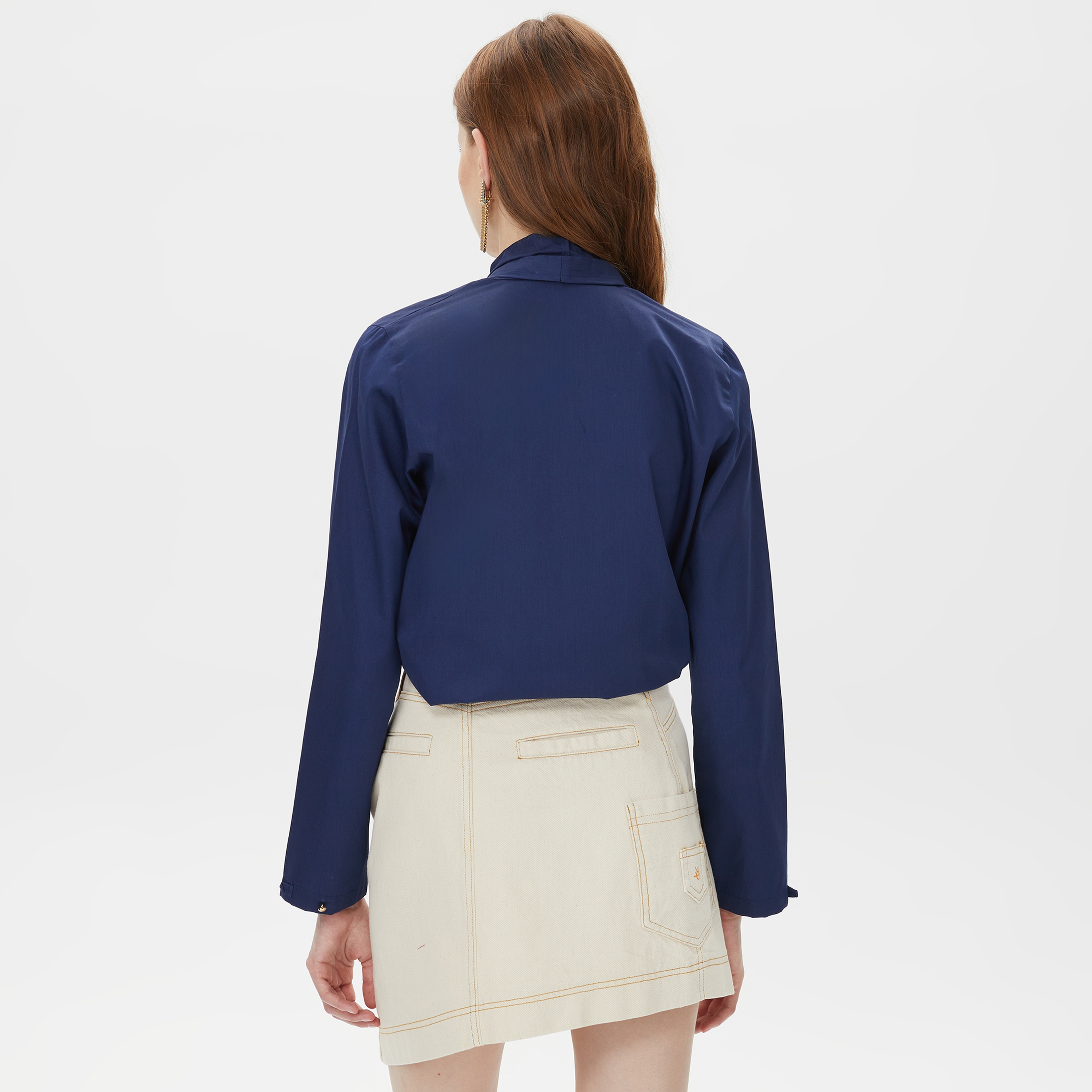 Sorbe Kadın Lacivert Bluz