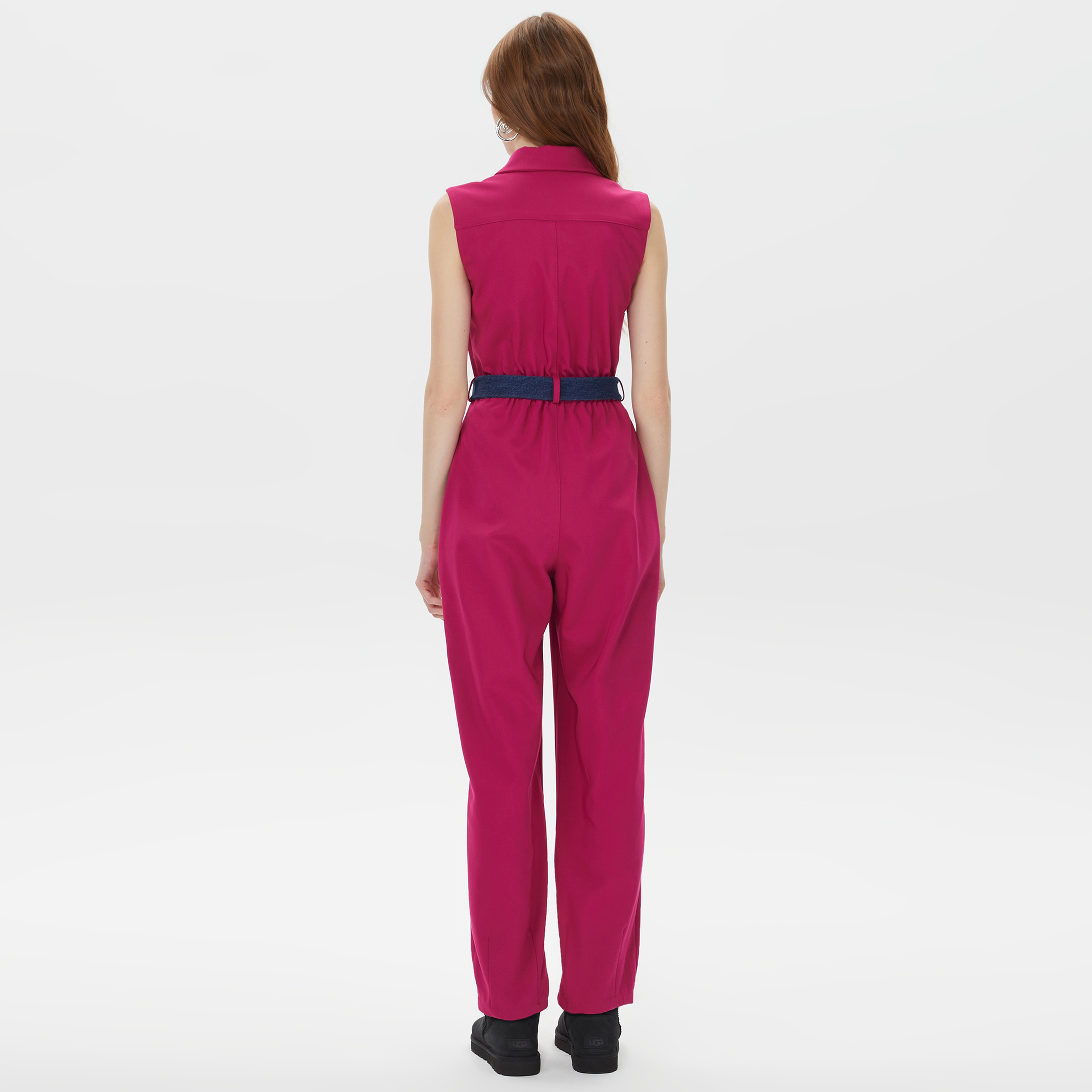 Sorbe Kadın Pembe Tulum