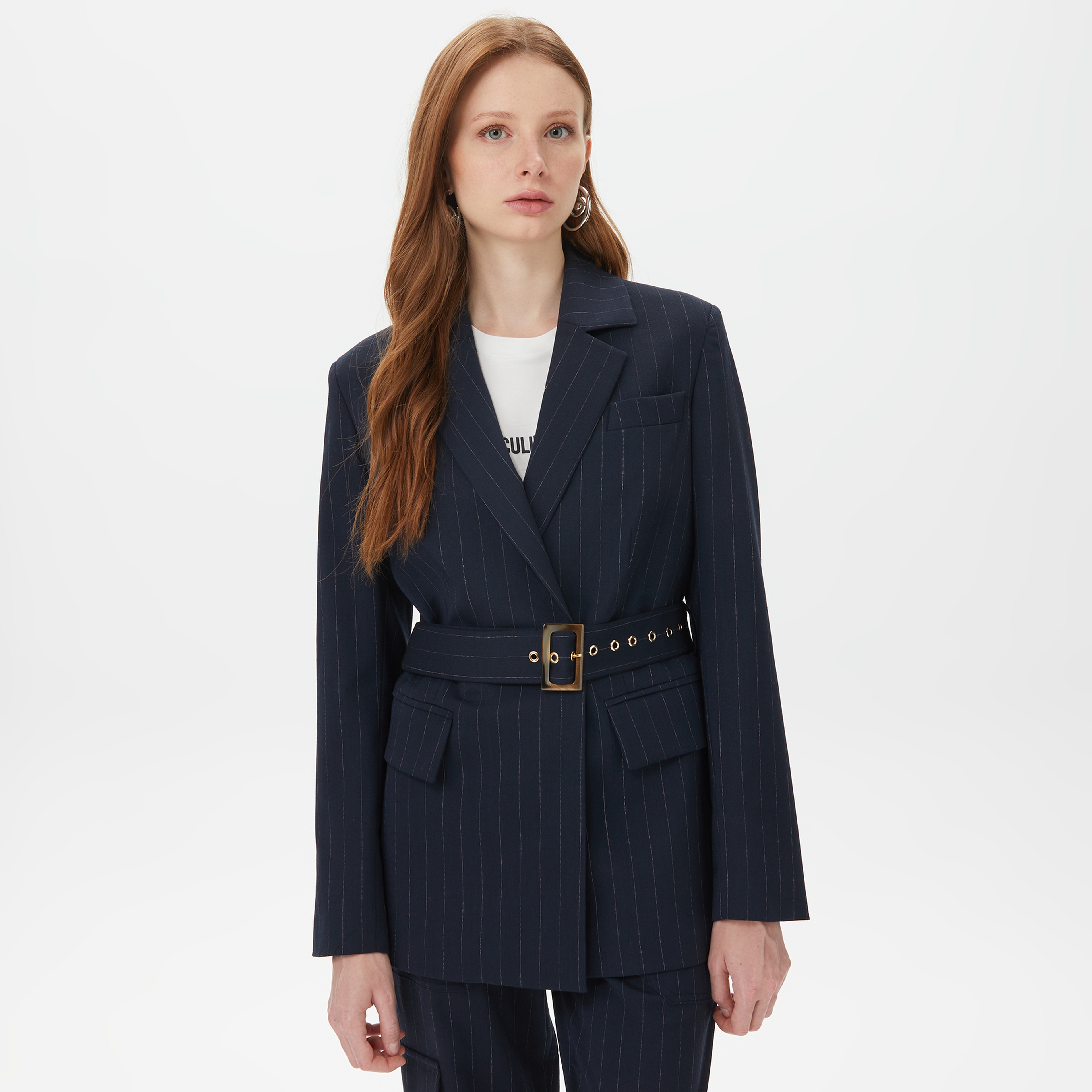 Sorbe Kadın Lacivert Ceket