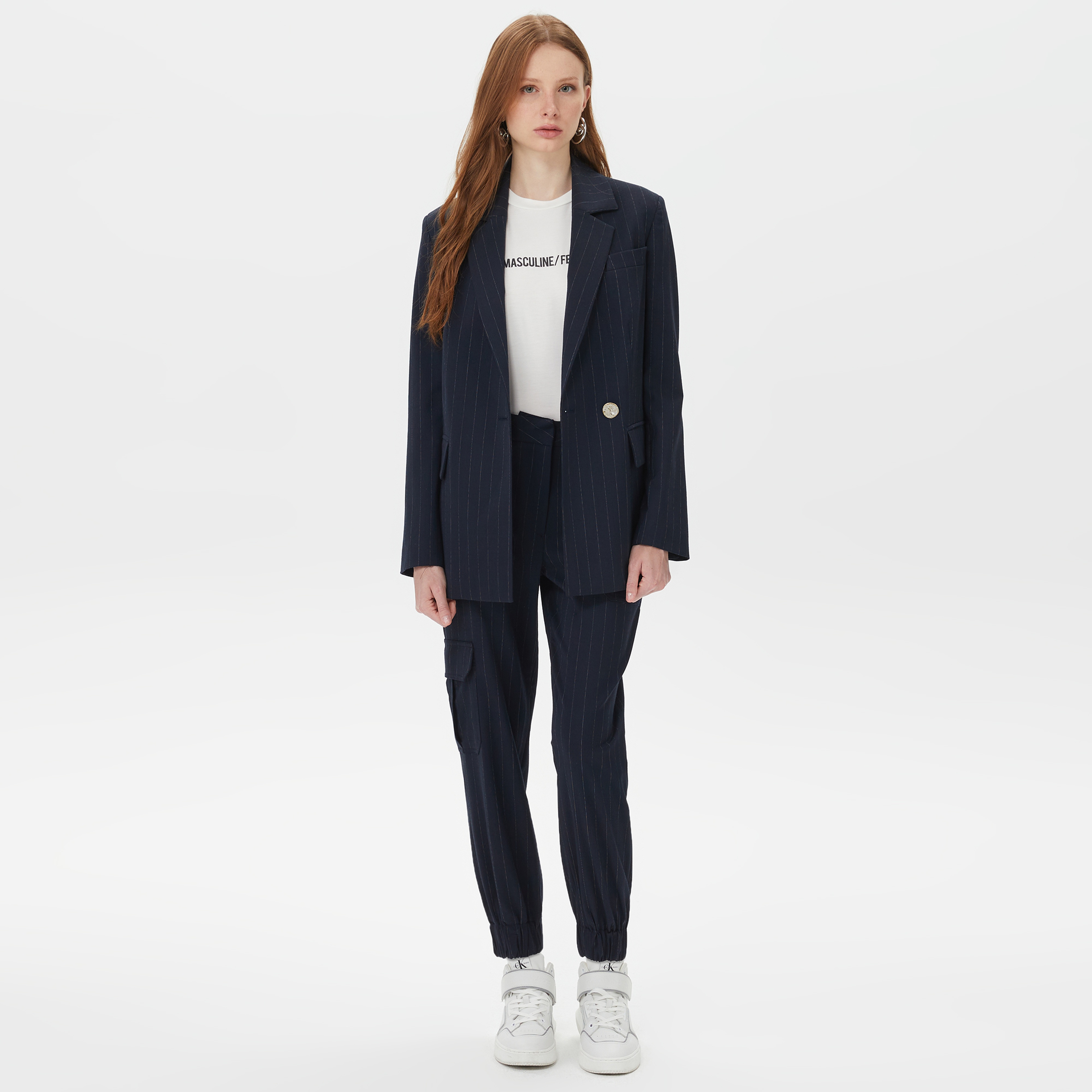 Sorbe Kadın Lacivert Ceket