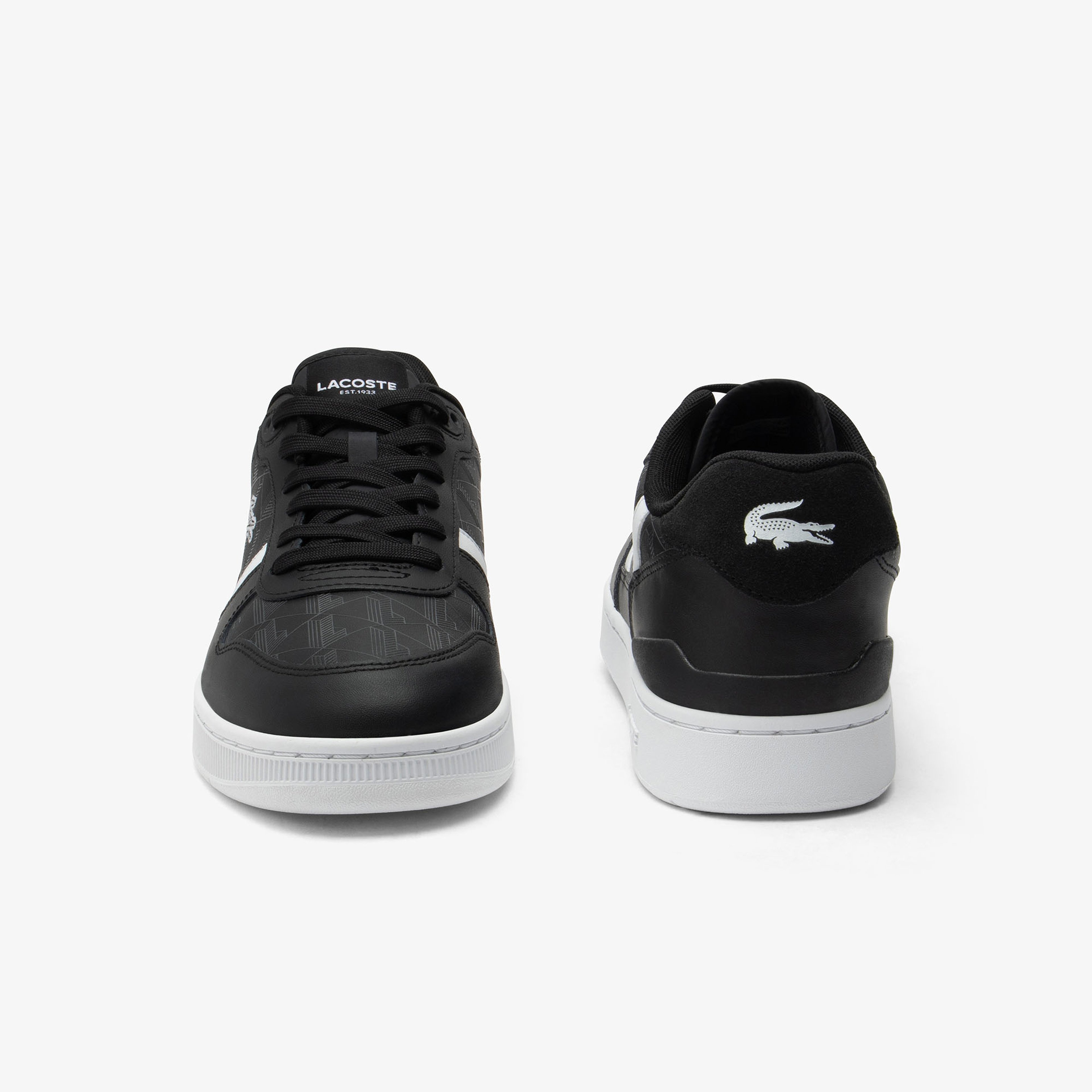 T-Clip Erkek Monogram Siyah Sneaker