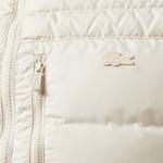 Erkek Kapüşonlu Krem Mont