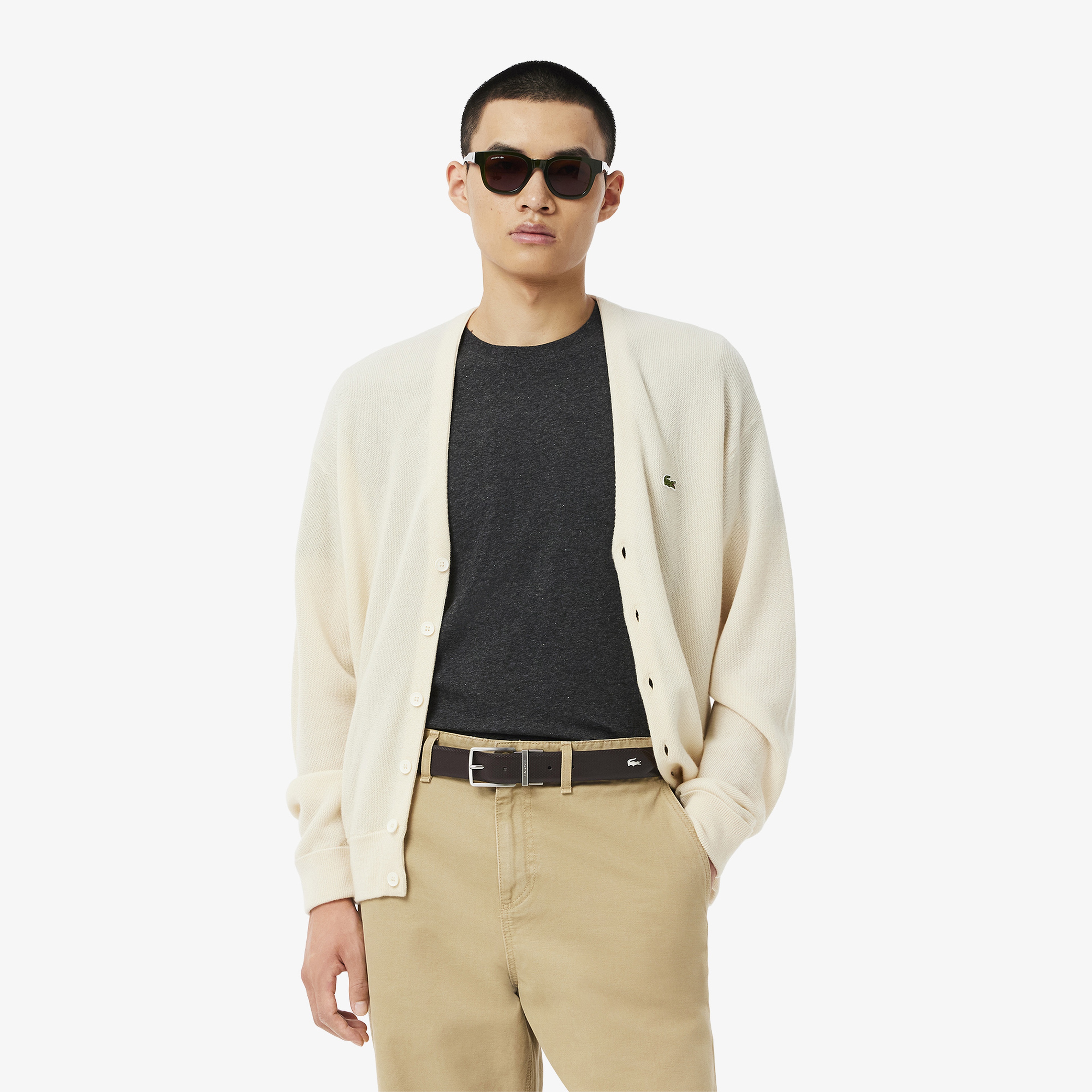 Elegance Erkek Çift Taraflı Deri Kahverengi Kemer