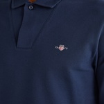 GANT Erkek Lacivert Slim Fit Polo