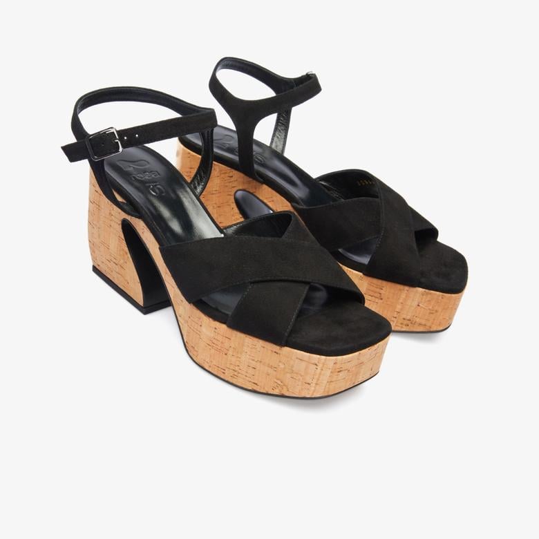 Si Rossi Kadın Siyah Ayakkabı