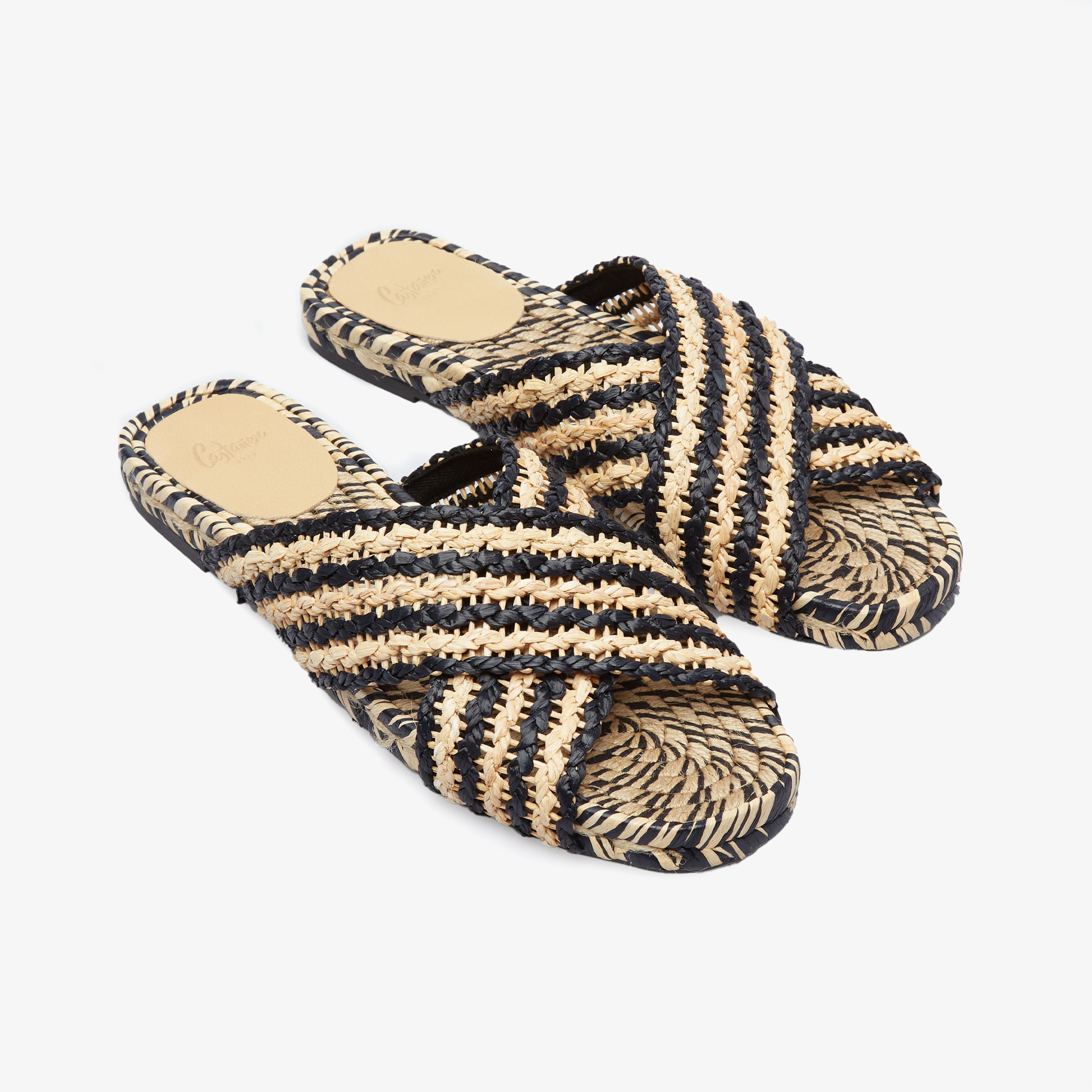 Castaner Pat/193 Kadın Siyah & Krem Terlik