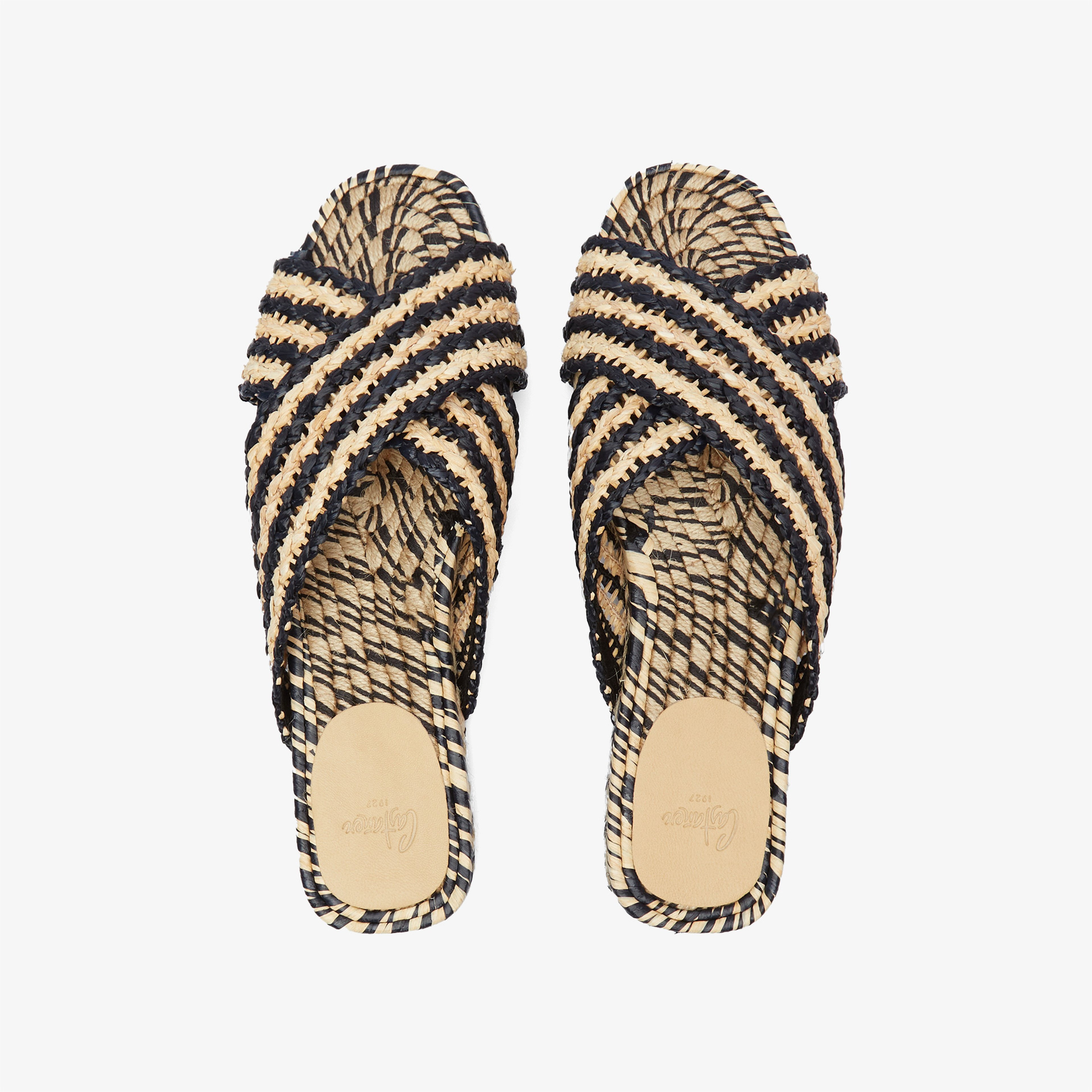 Castaner Pat/193 Kadın Siyah & Krem Terlik