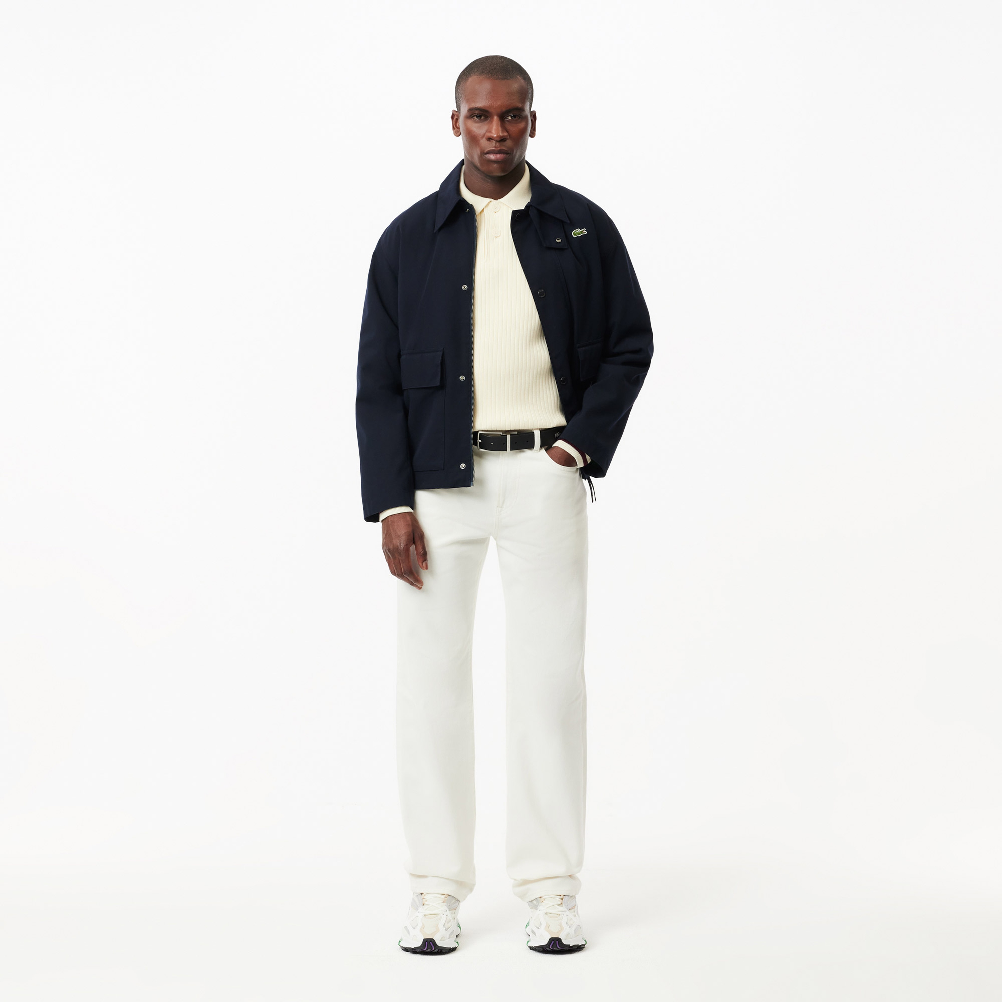 Erkek Çift Taraflı Deri Siyah Kemer