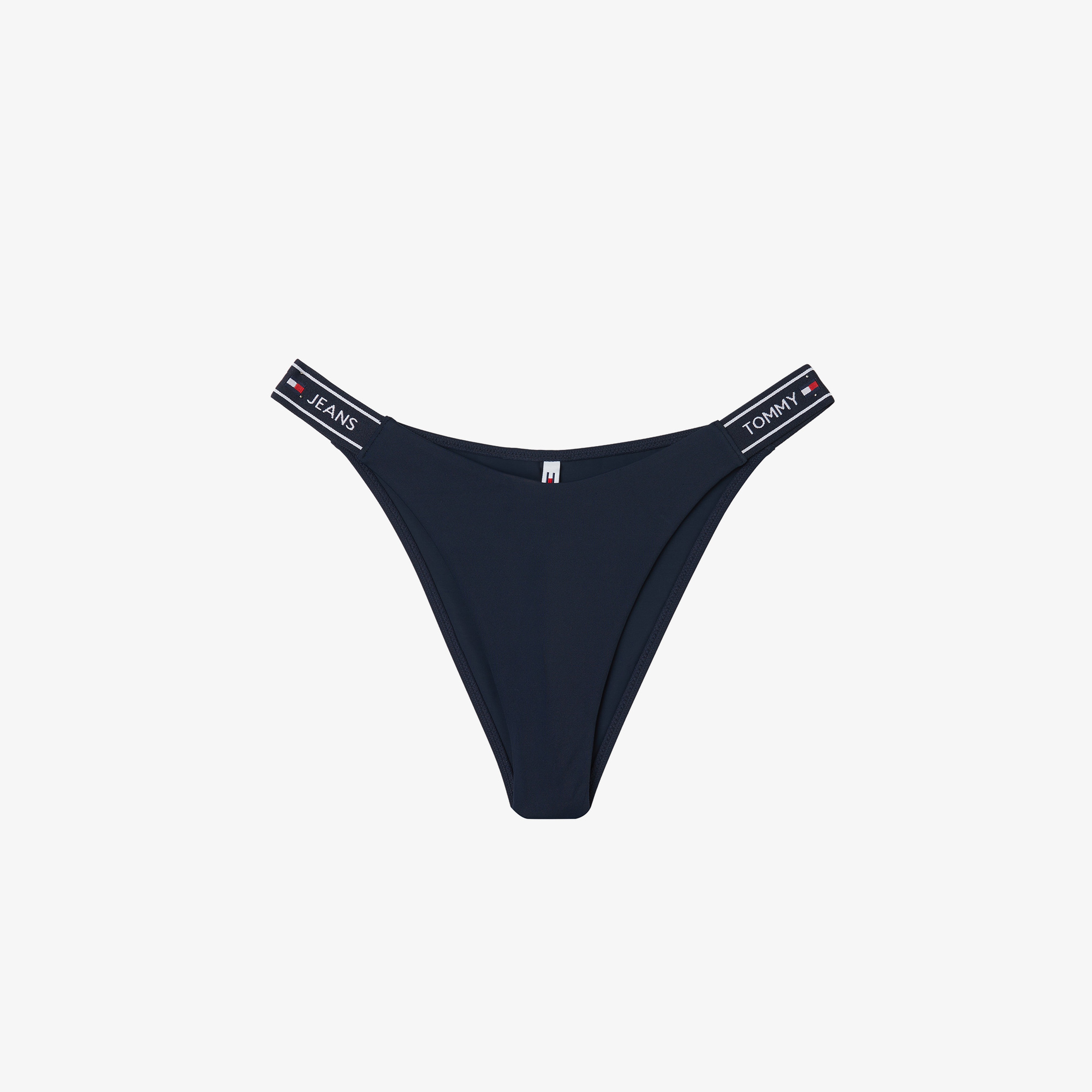 Tommy Jeans High Leg Cheeky Kadın Lacivert Bikini Altı