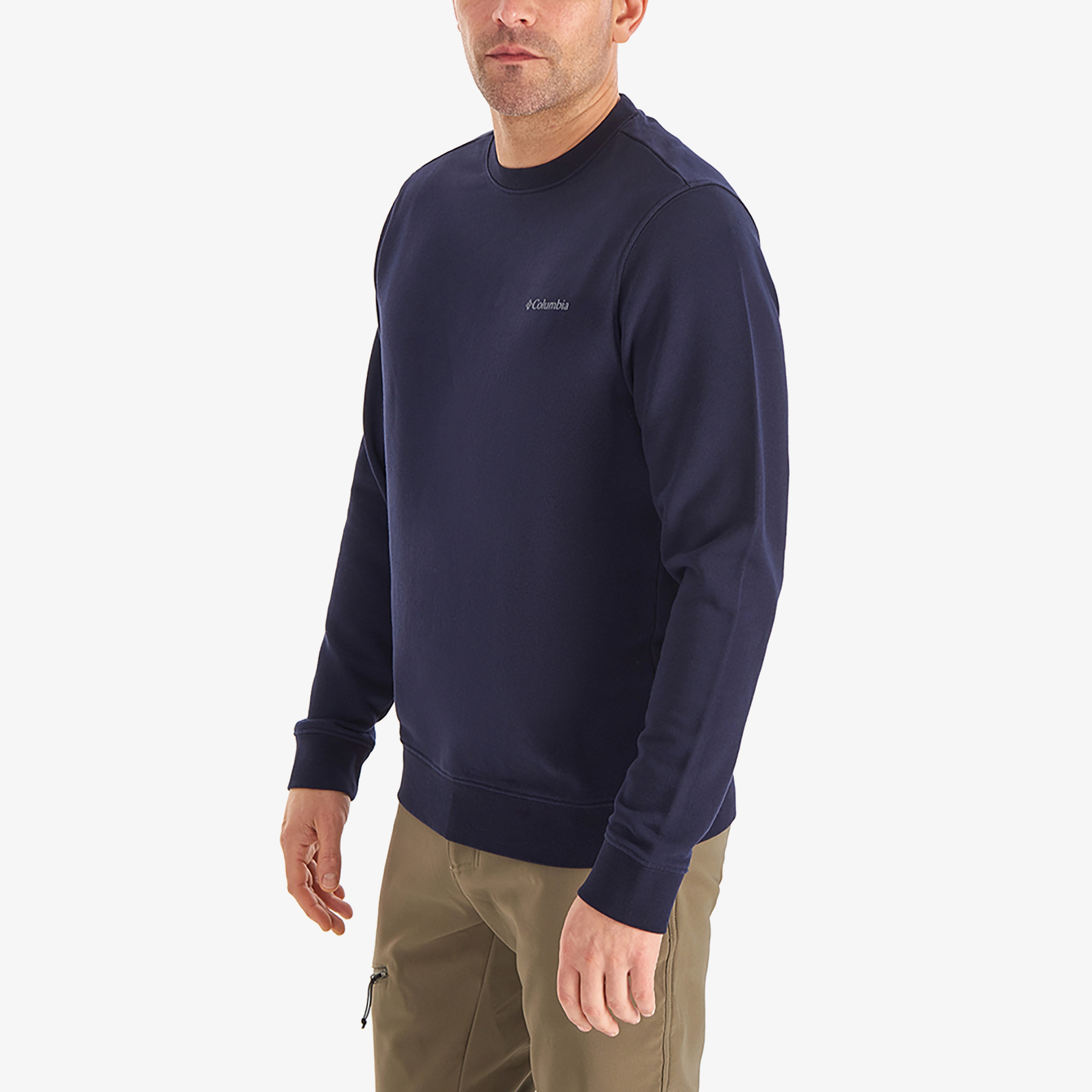 Columbia CSC Basic Crew Erkek Lacivert Sweatshirt