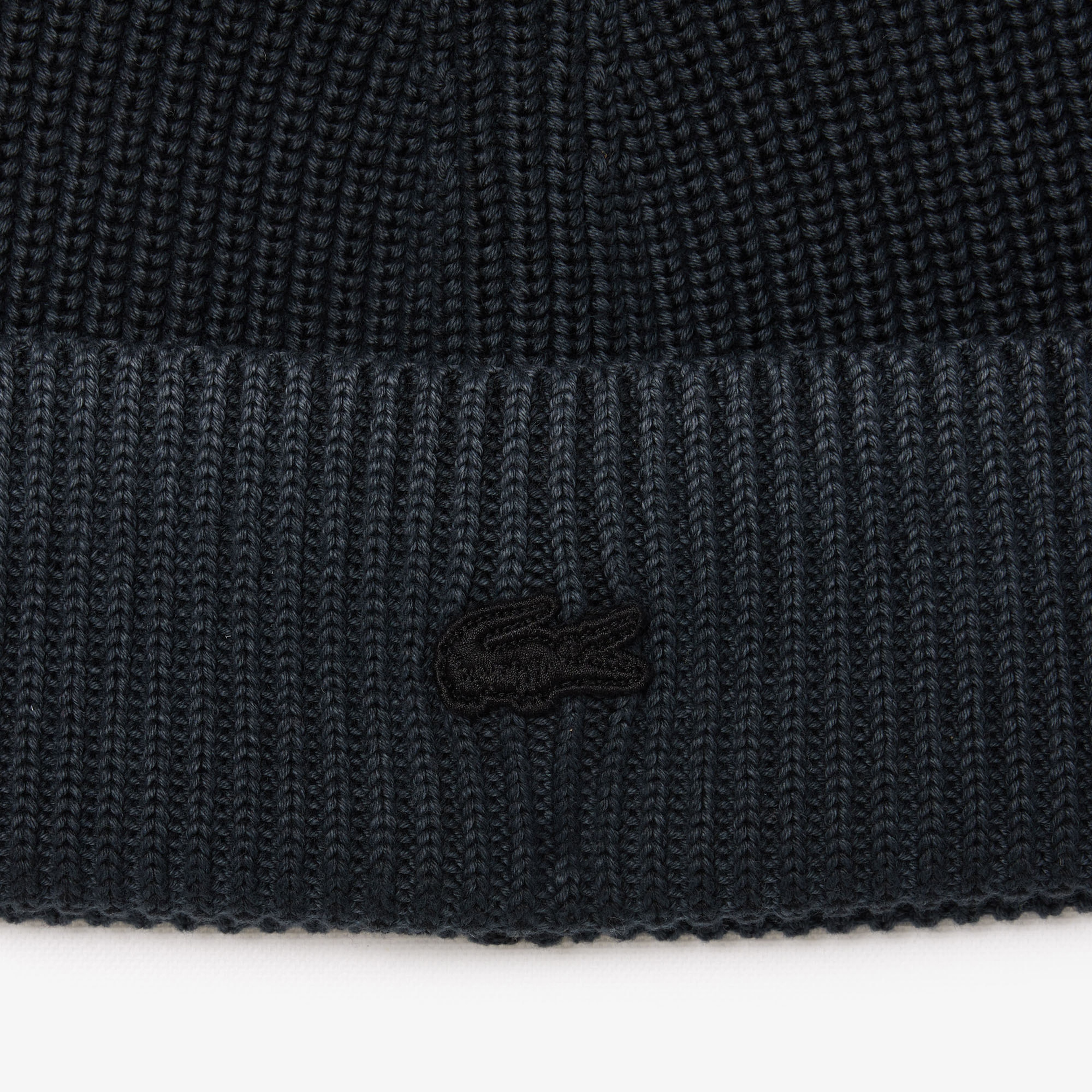 Lacoste Unisex Organik Pamuk Siyah Bere