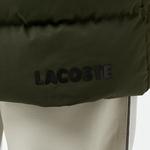 Erkek Kapüşonlu Koyu Yeşil Şişme Mont