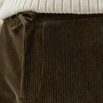 Erkek Tapered Fit Chino Koyu Yeşil Pantolon