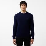 Erkek Regular Fit Bisiklet Yaka Lacivert Triko