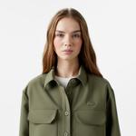 Kadın Regular Fit Haki Gömlek