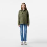 Kadın Regular Fit Haki Gömlek