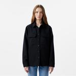 Kadın Regular Fit Siyah Gömlek