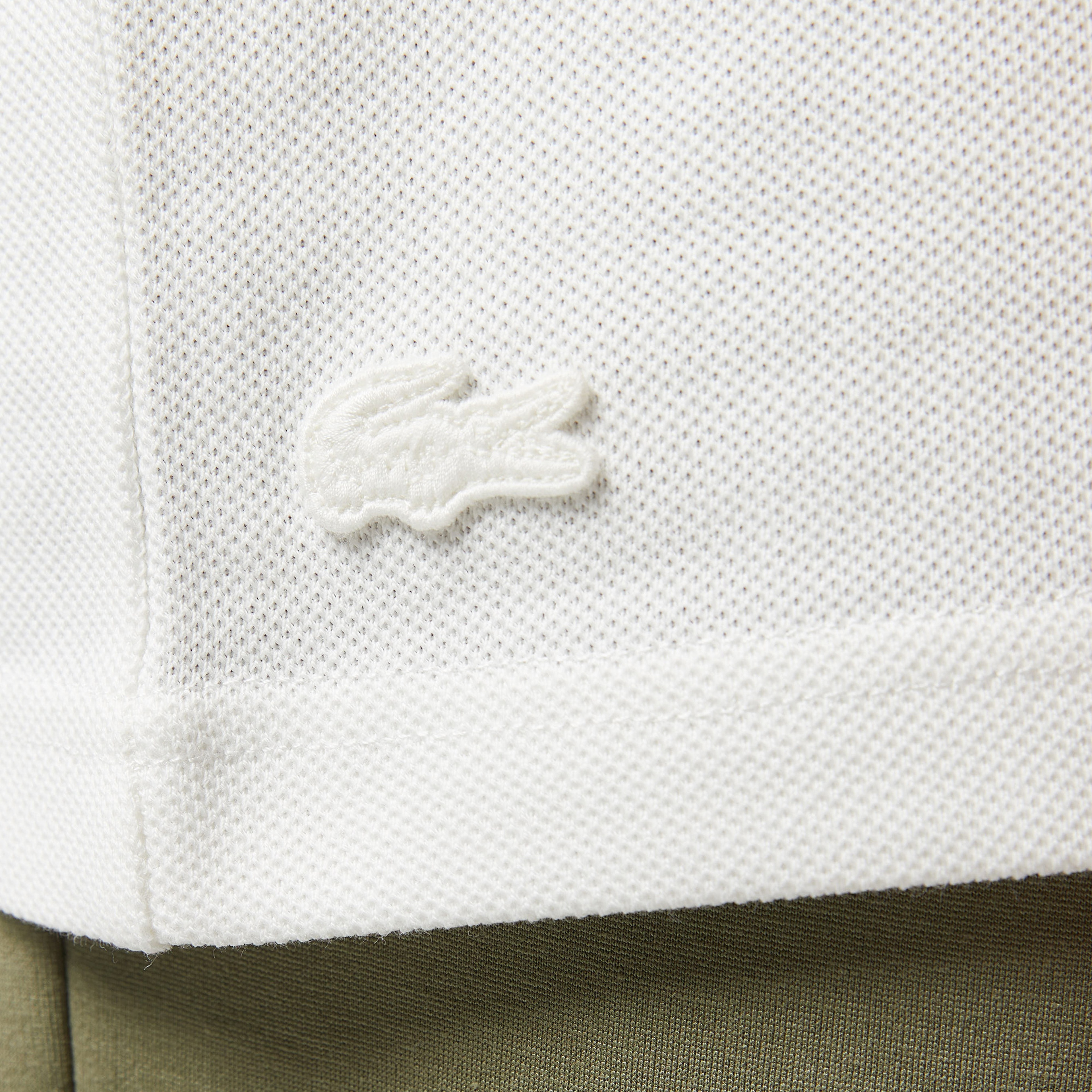 Erkek Oversize Fit Bisiklet Yaka Baskılı Beyaz T-Shirt