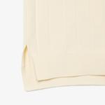 Kadın Regular Fit Kısa Kollu Polo Yaka Krem Elbise