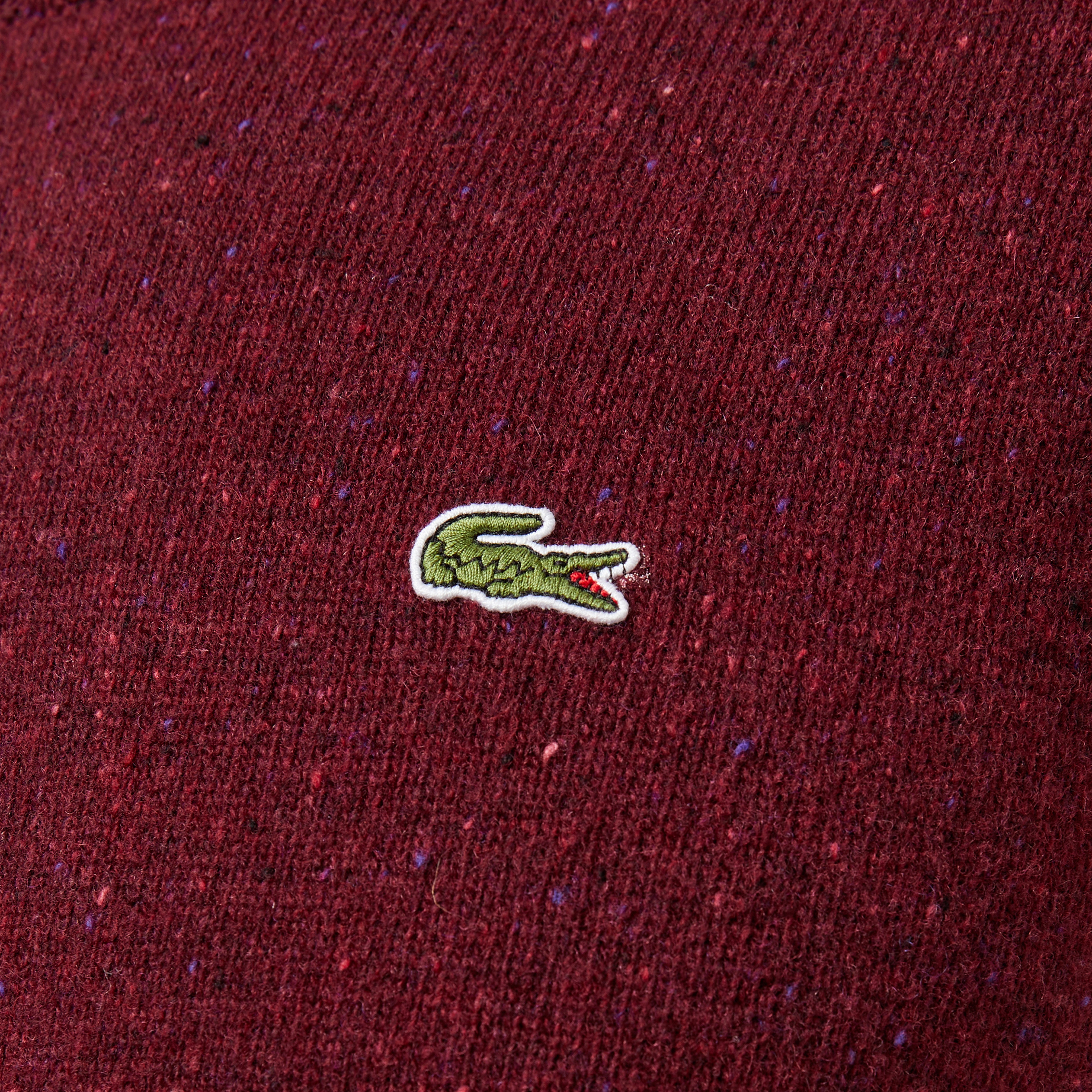 Erkek Regular Fit Bisiklet Yaka Bordo Triko