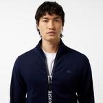 Erkek Regular Fit Fermuarlı Lacivert Sweatshirt