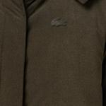 Kadın Relaxed Fit Kapüşonlu Haki Mont