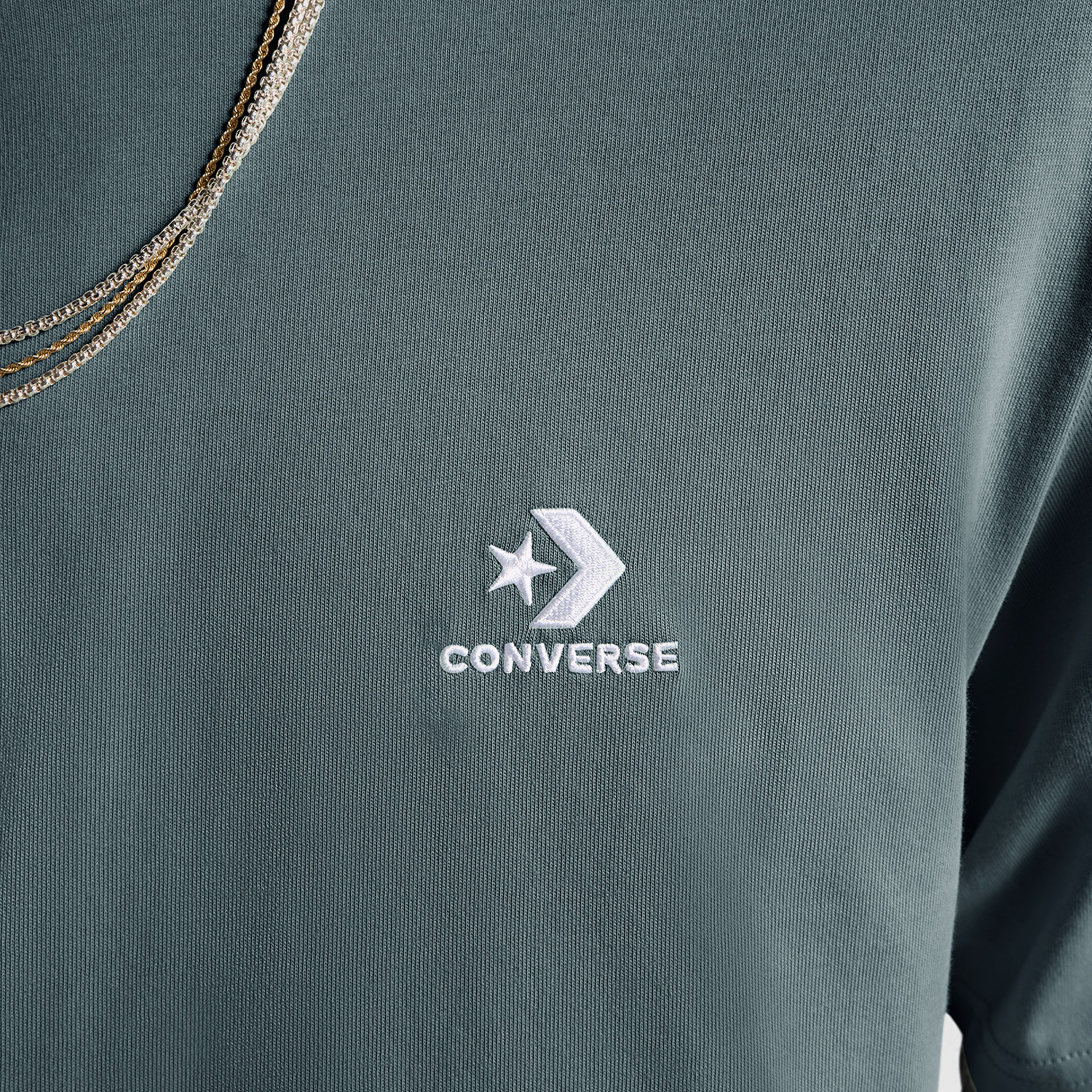 Converse Go-To Unisex Yeşil T-Shirt