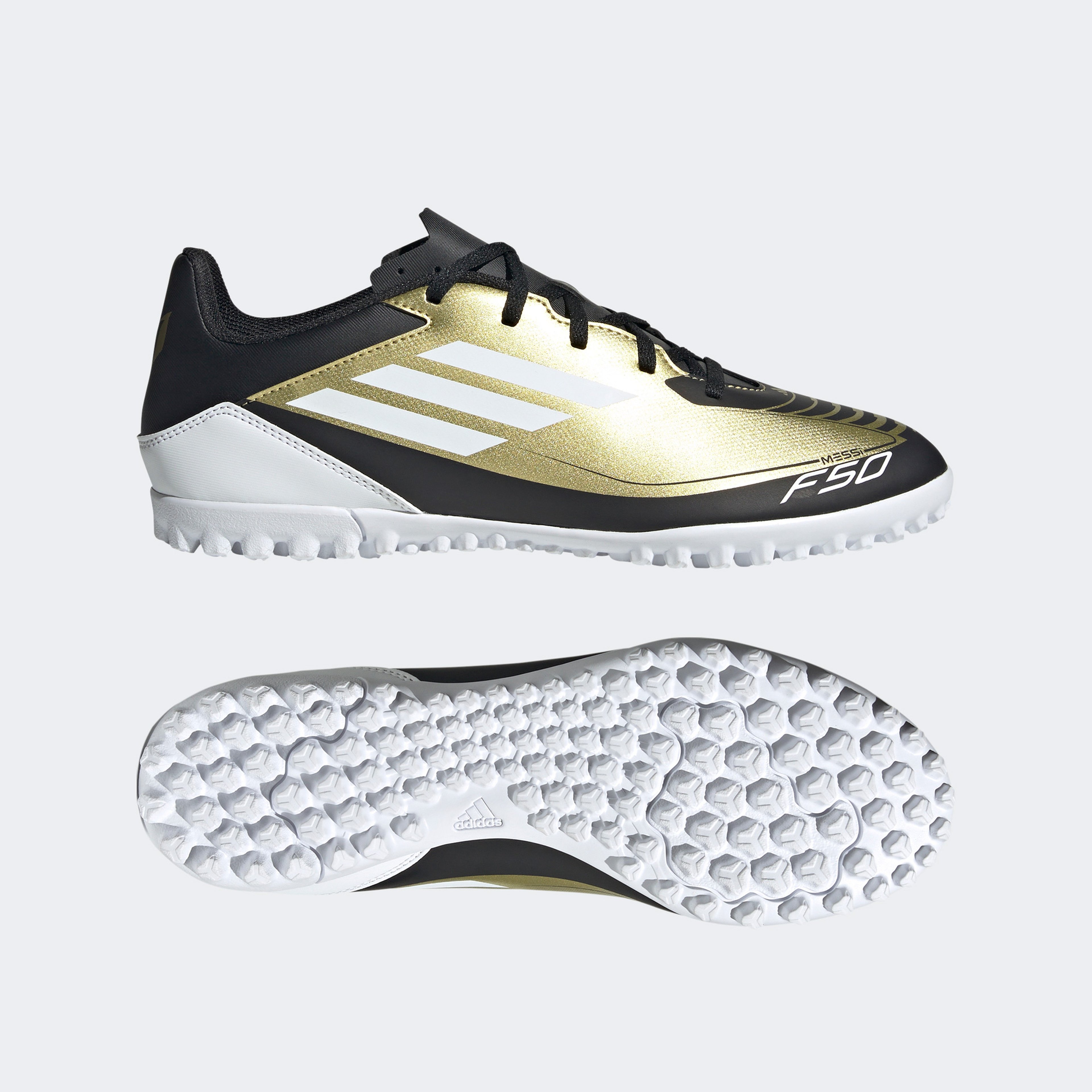 adidas F50 Club Tf Messi Erkek Sarı Spor Ayakkabı