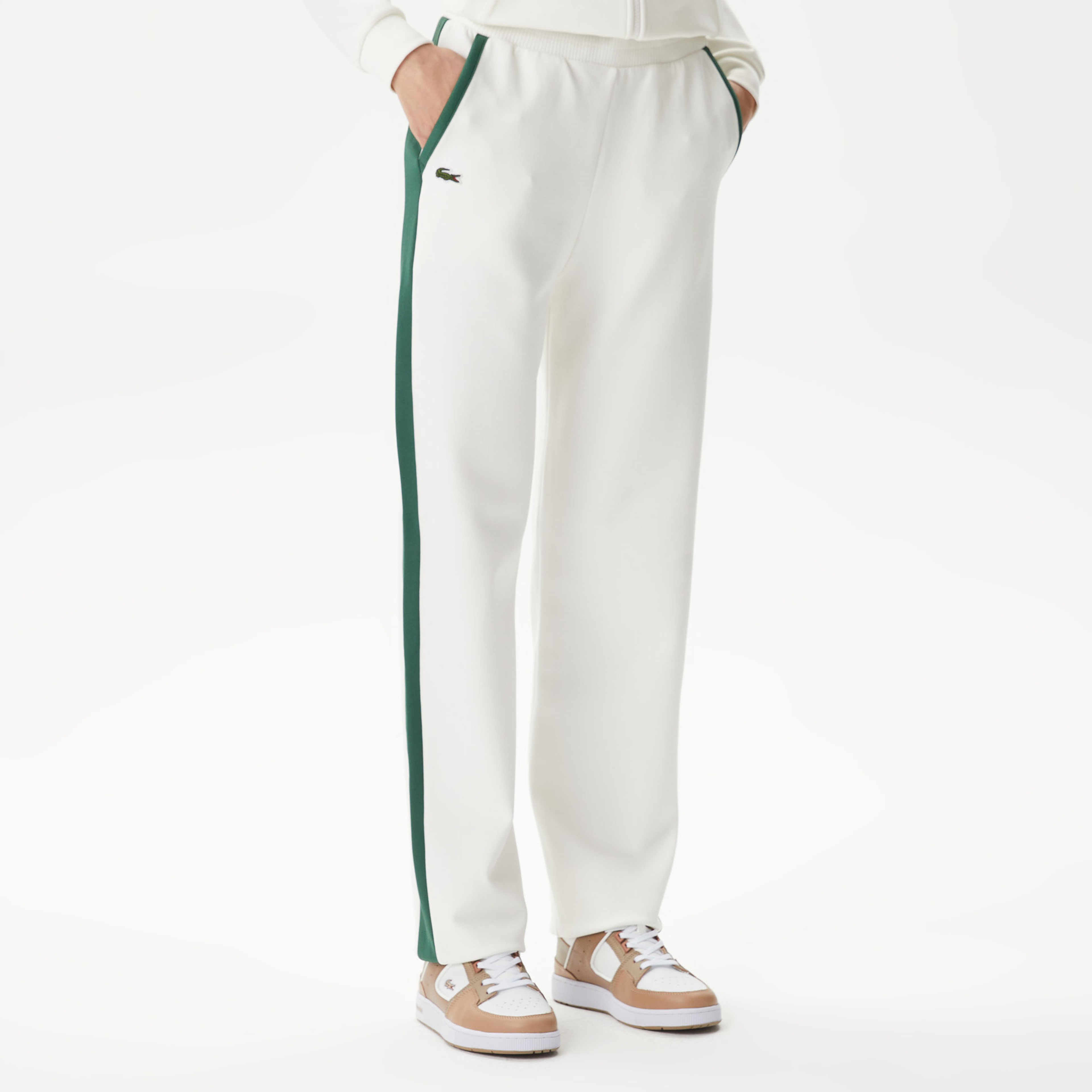 Lacoste Kadın Beyaz Eşofman Altı