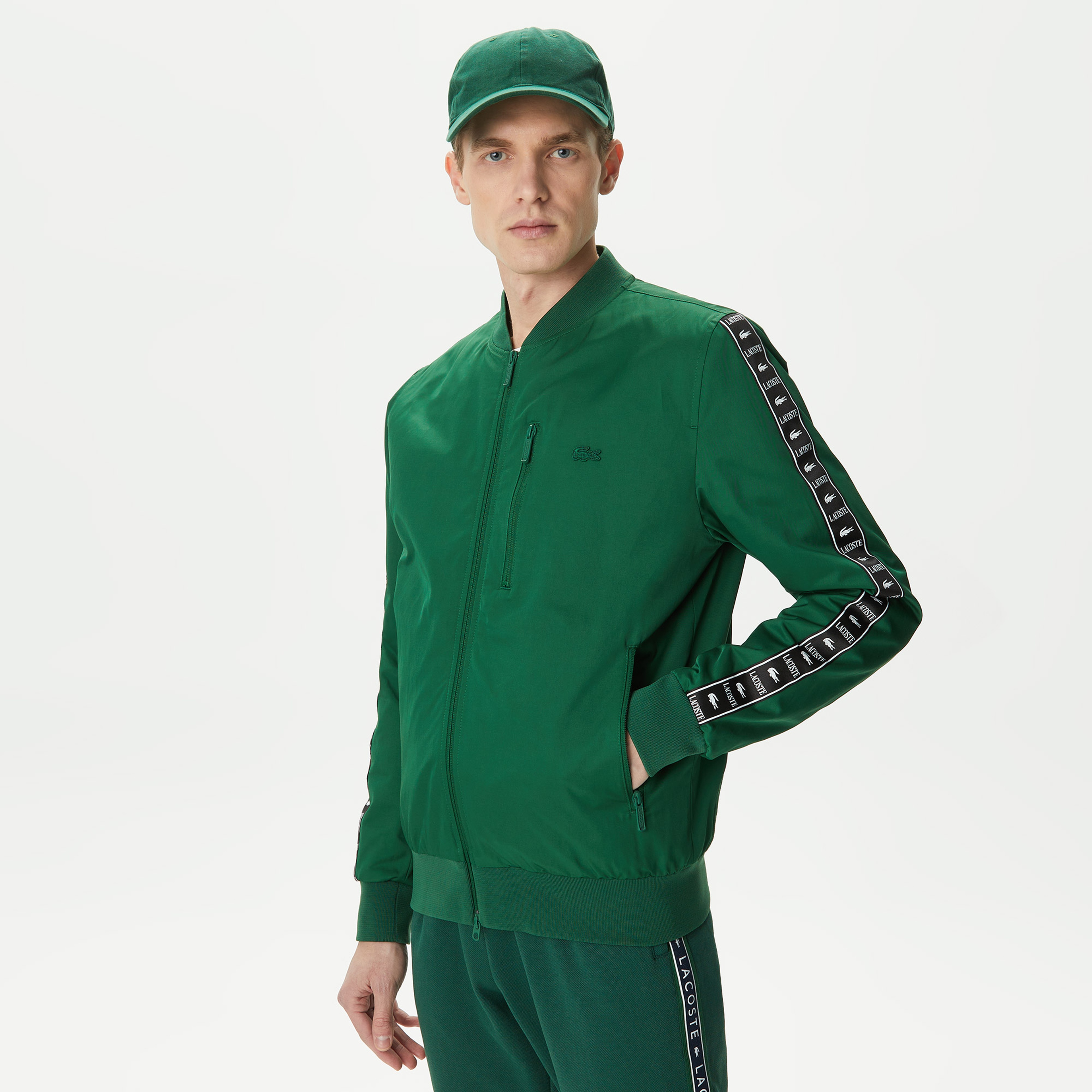 Lacoste Erkek Yeşil Mont